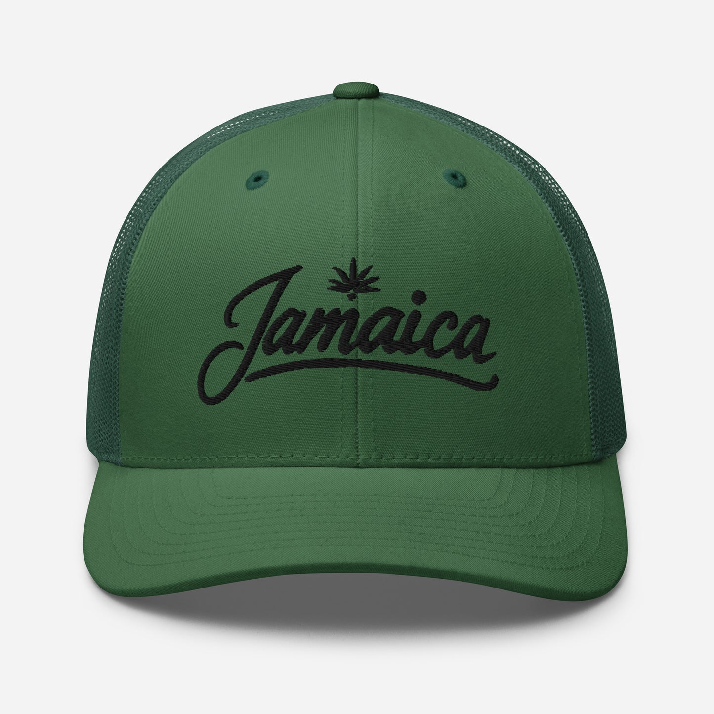 Embroidered 'Jamaica Vacation Celebration' Trucker Cap – Comfortable Sun Hat