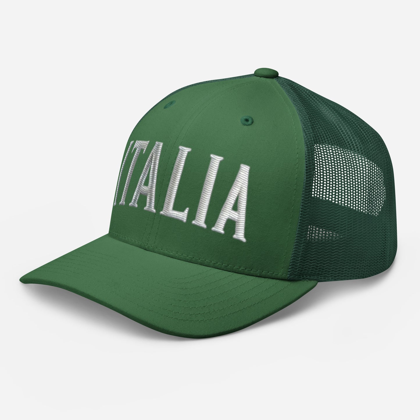 Embroidered Italy Hat – Stylish Trucker Cap for Every Day Italia Hat Vacation Destination