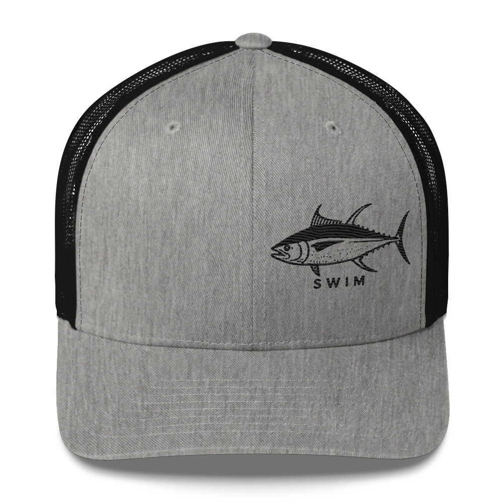 Yellowfin Tuna EmbroideredTrucker Cap