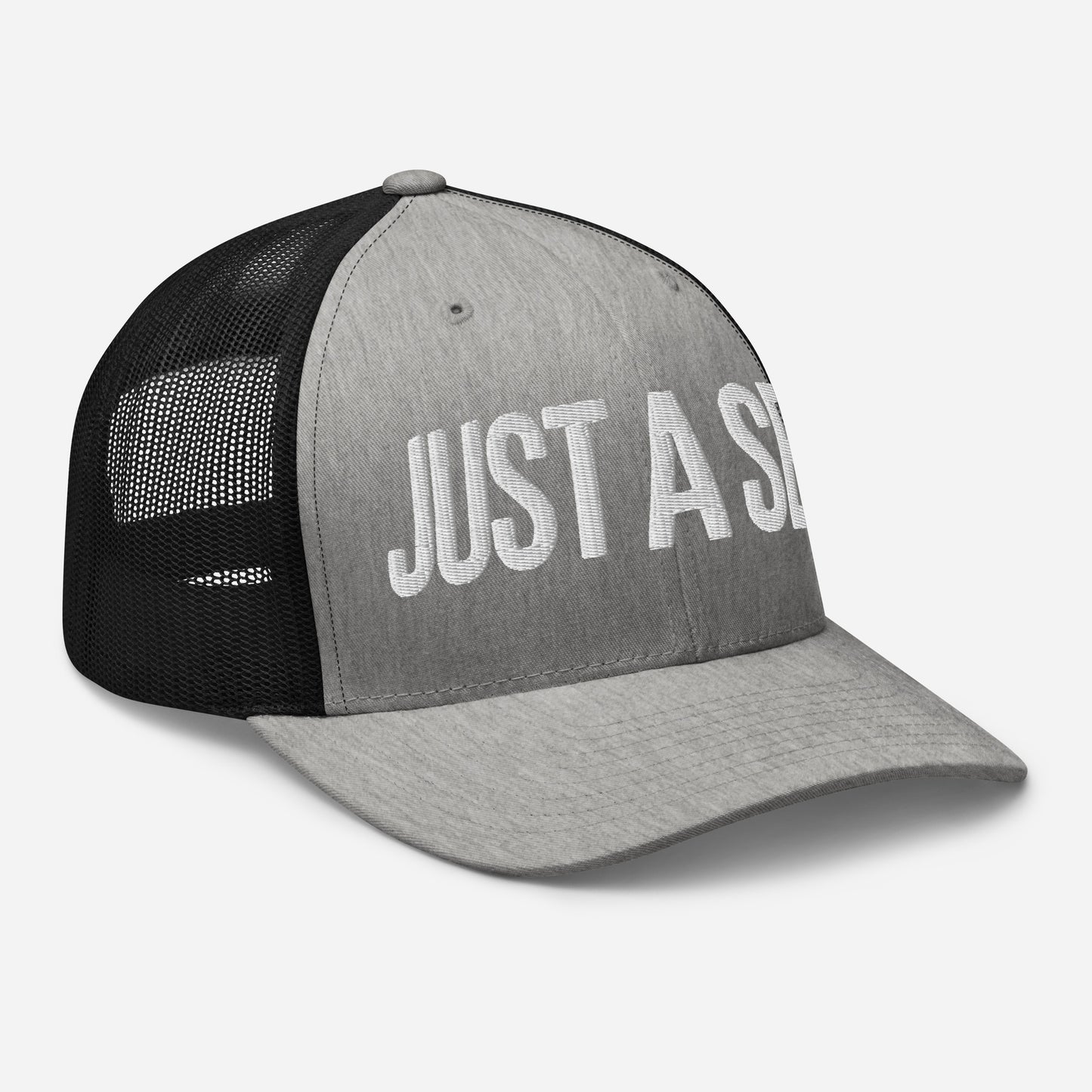 Embroidered "Just A Sec" Trucker Cap – Comfortable & Classic for Sunny Days