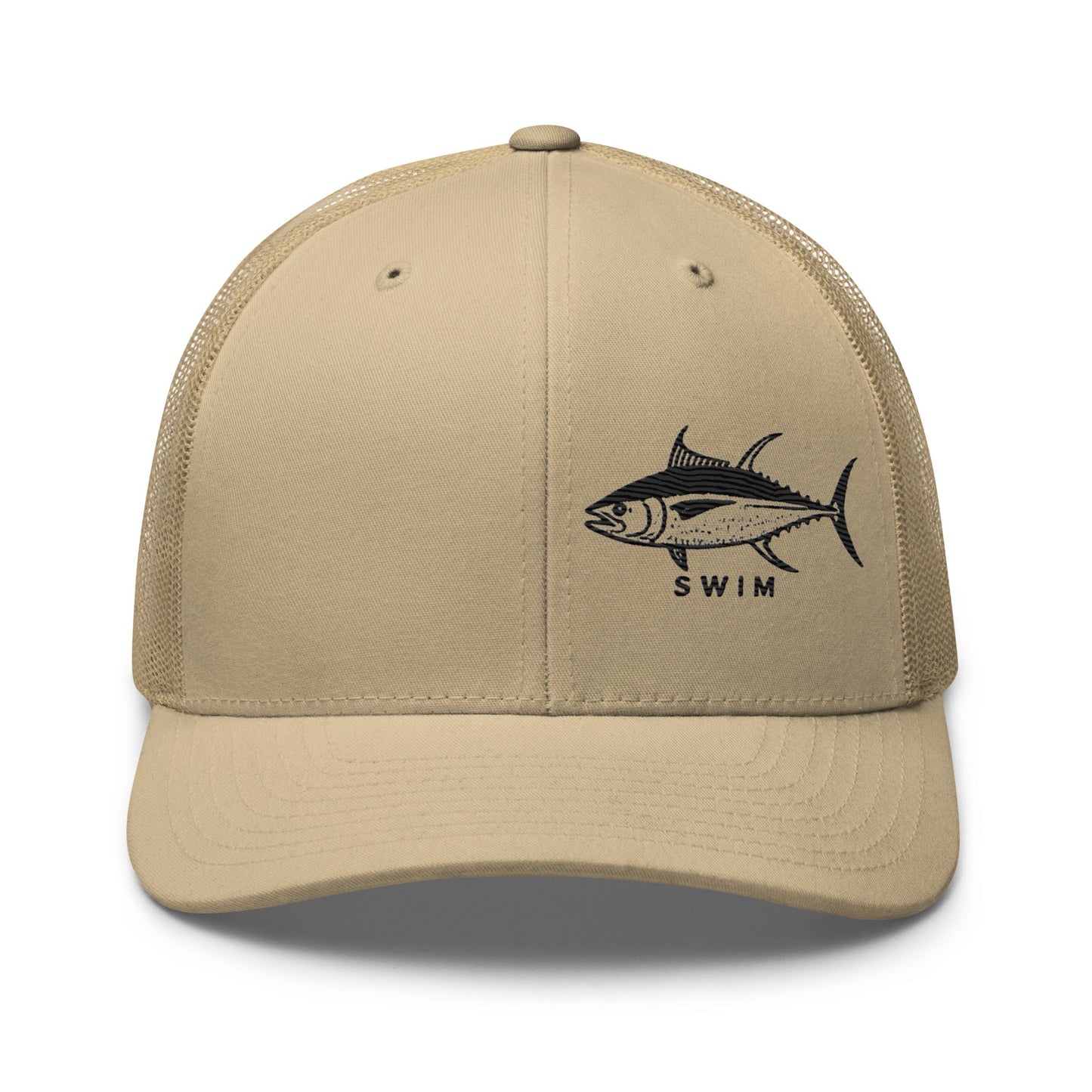 Yellowfin Tuna EmbroideredTrucker Cap