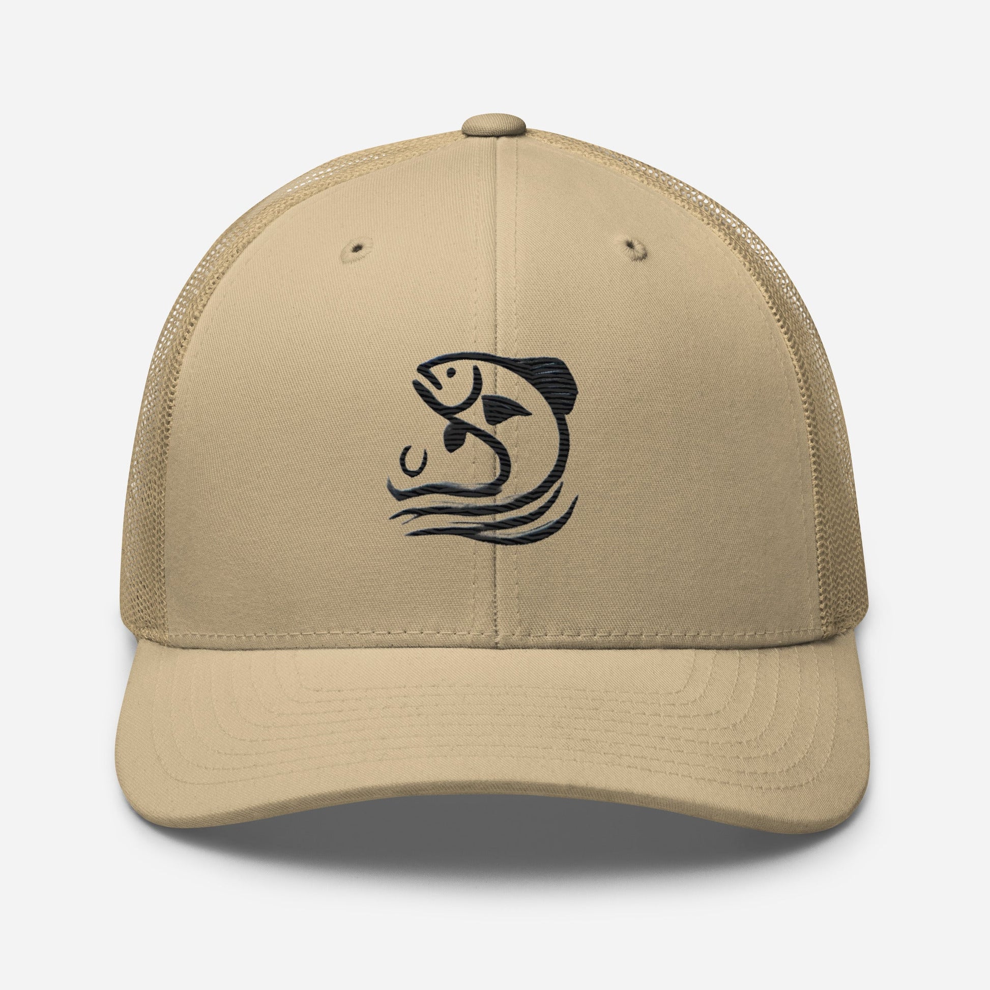 Minimalist Graphic Cast Away Fishing Trucker Cap