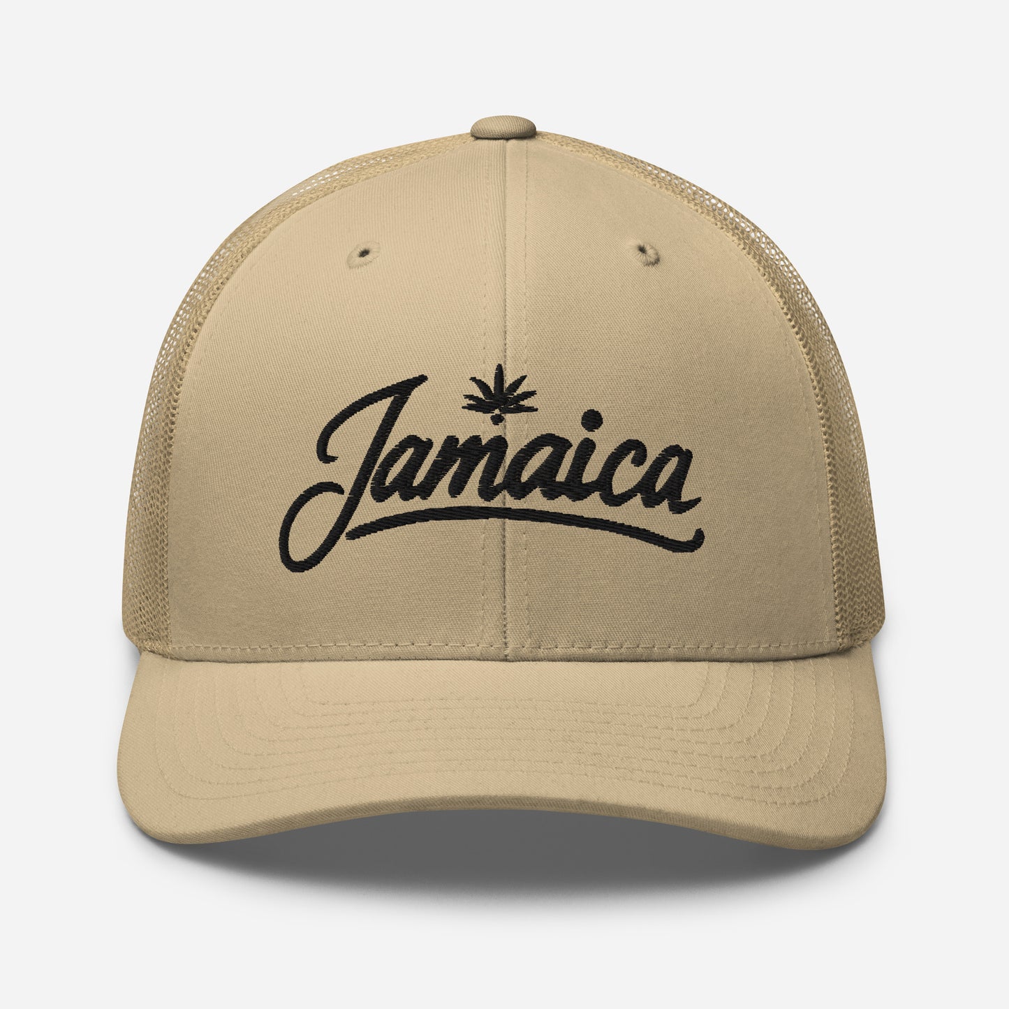 Embroidered 'Jamaica Vacation Celebration' Trucker Cap – Comfortable Sun Hat