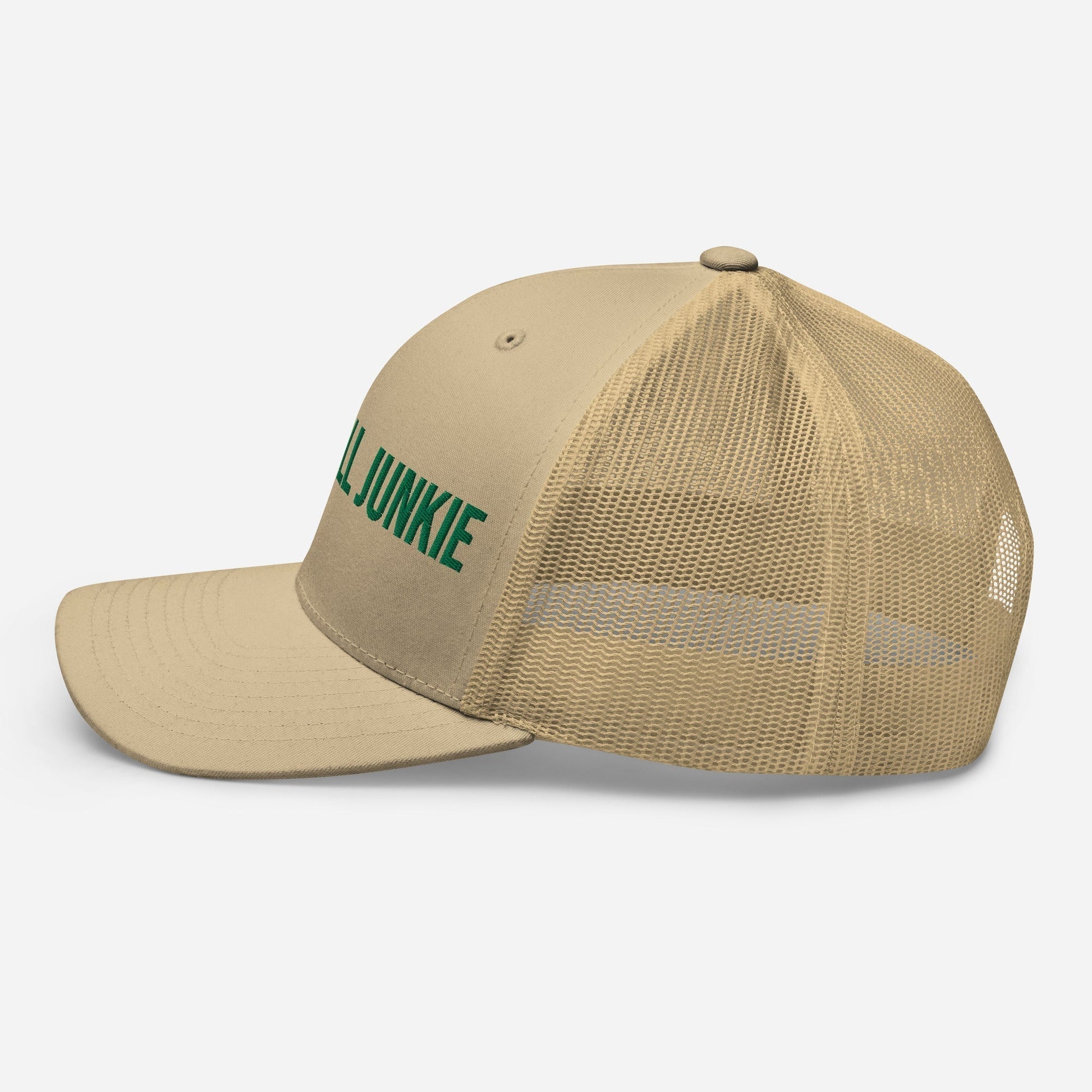 Pickleball Junkie Embroidered Trucker Cap