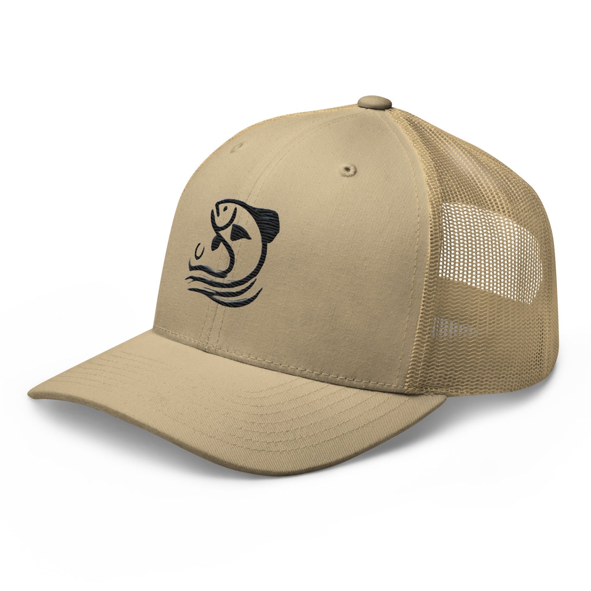 Minimalist Graphic Cast Away Fishing Trucker Cap