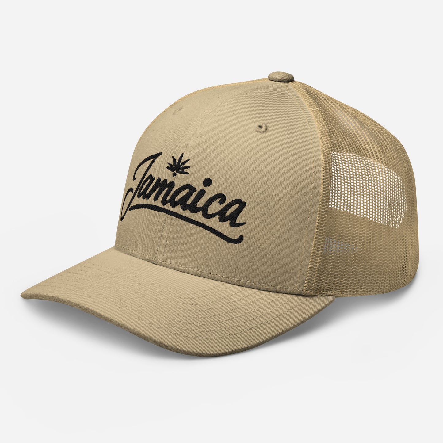 Embroidered 'Jamaica Vacation Celebration' Trucker Cap – Comfortable Sun Hat