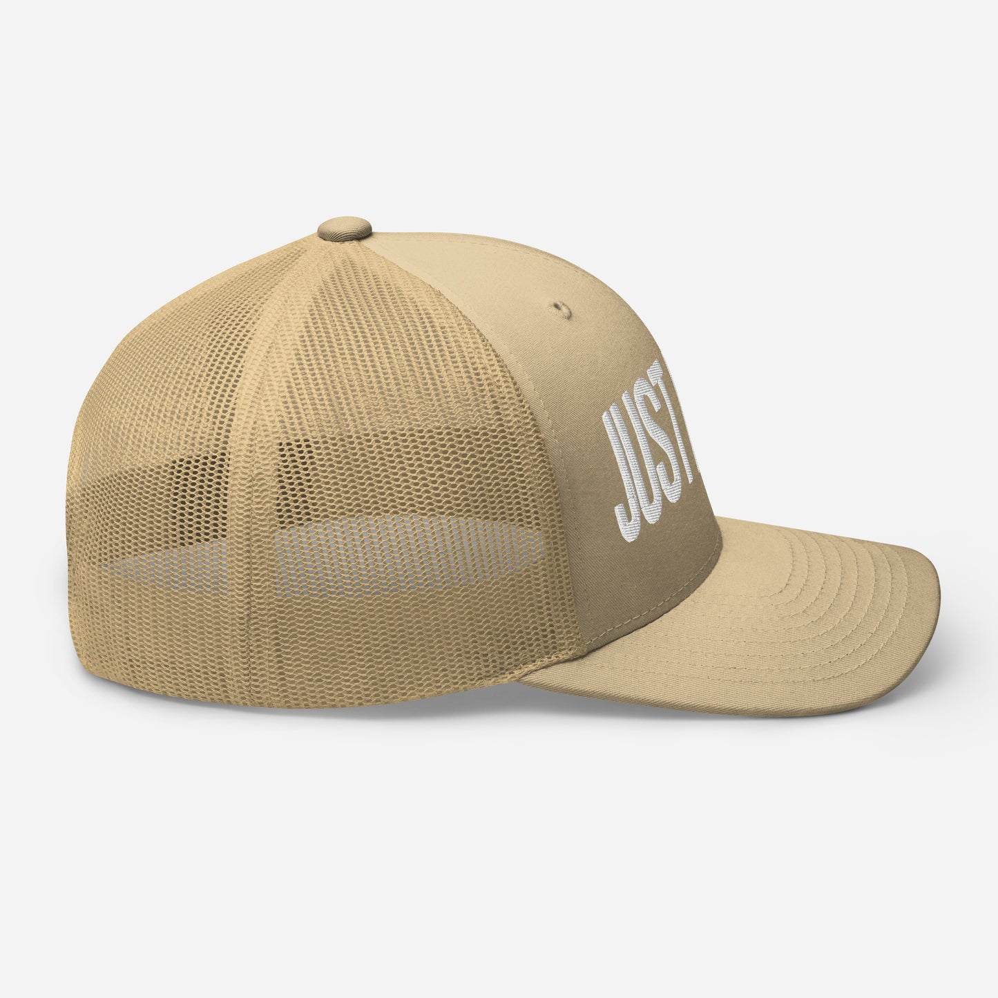 Embroidered "Just A Sec" Trucker Cap – Comfortable & Classic for Sunny Days