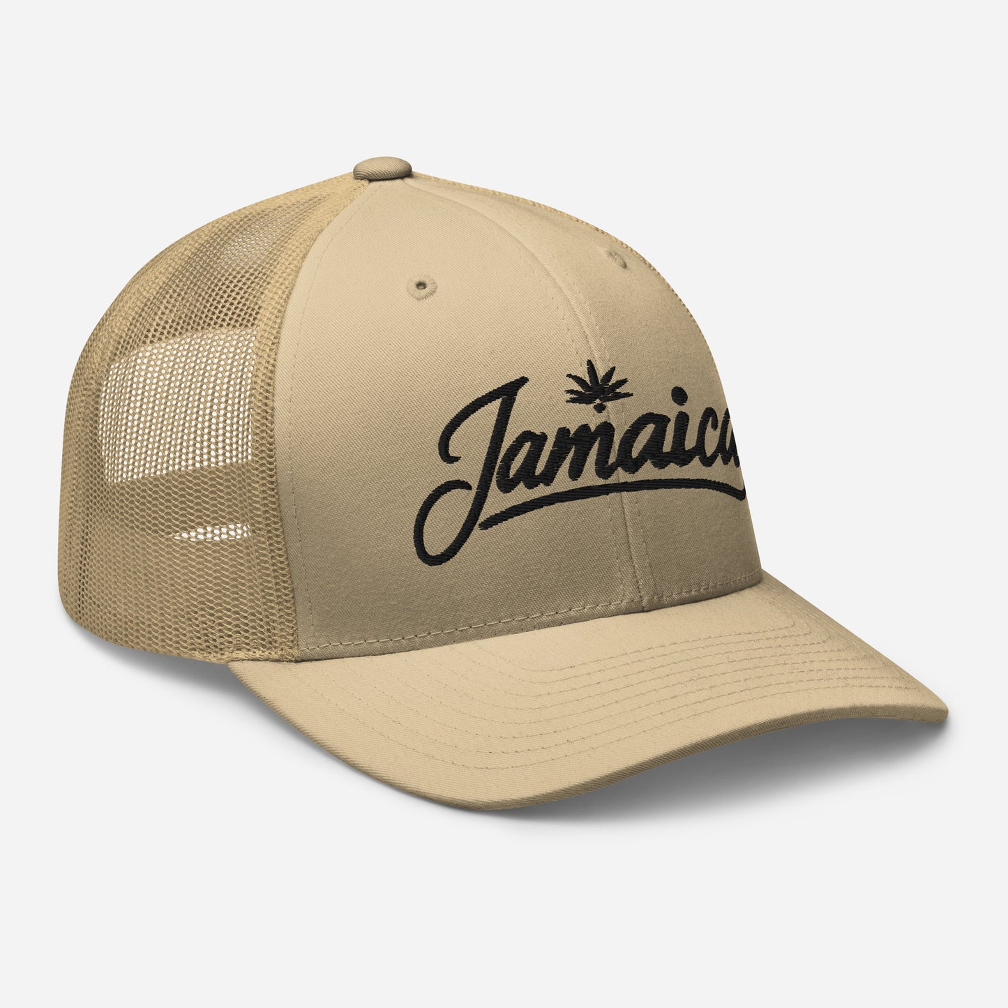 Embroidered 'Jamaica Vacation Celebration' Trucker Cap – Comfortable Sun Hat