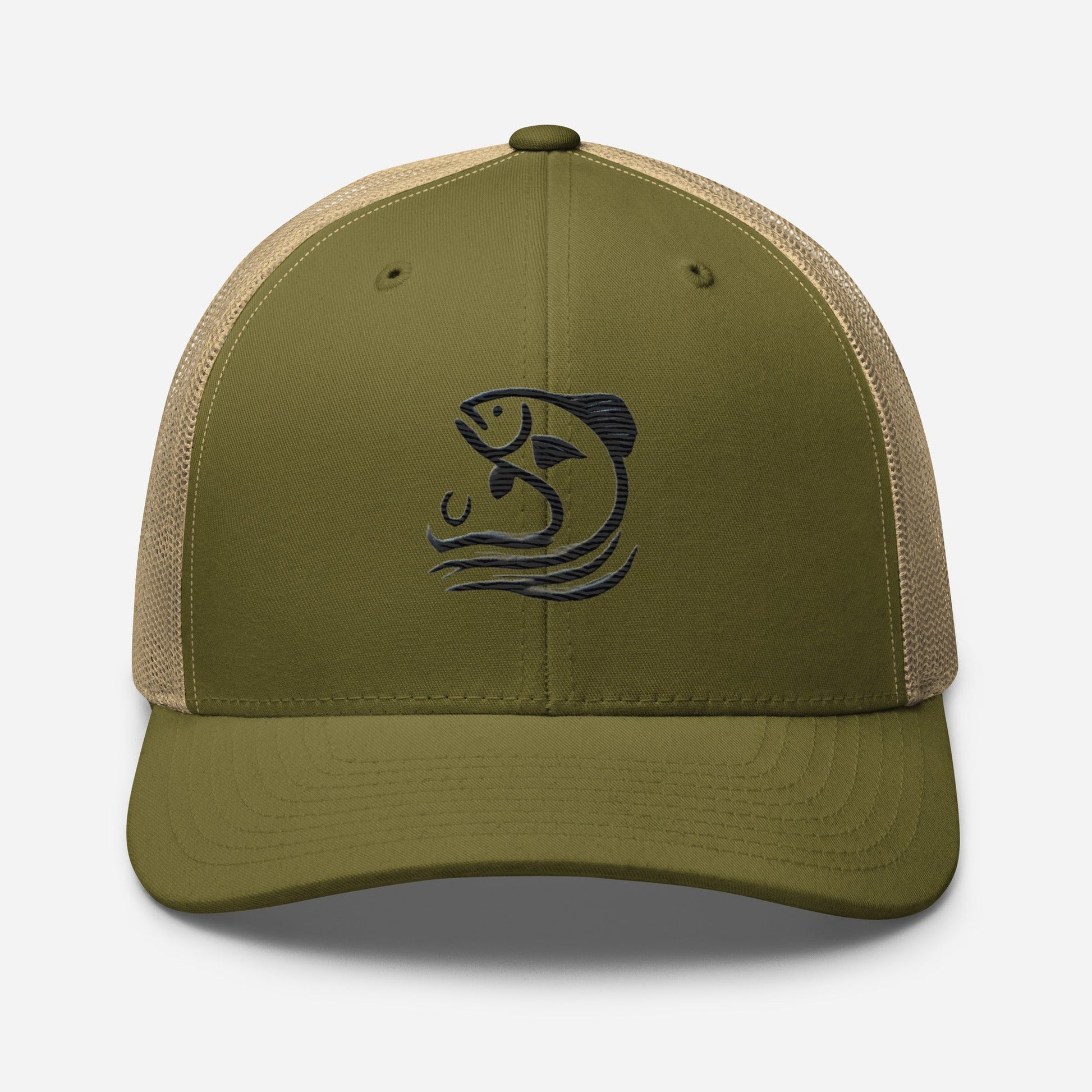 Minimalist Graphic Cast Away Fishing Trucker Cap