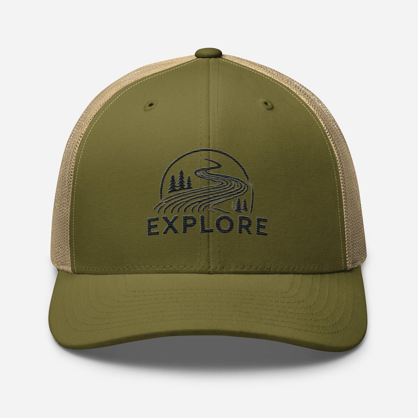 Embroidered Great Outdoors Trucker Cap