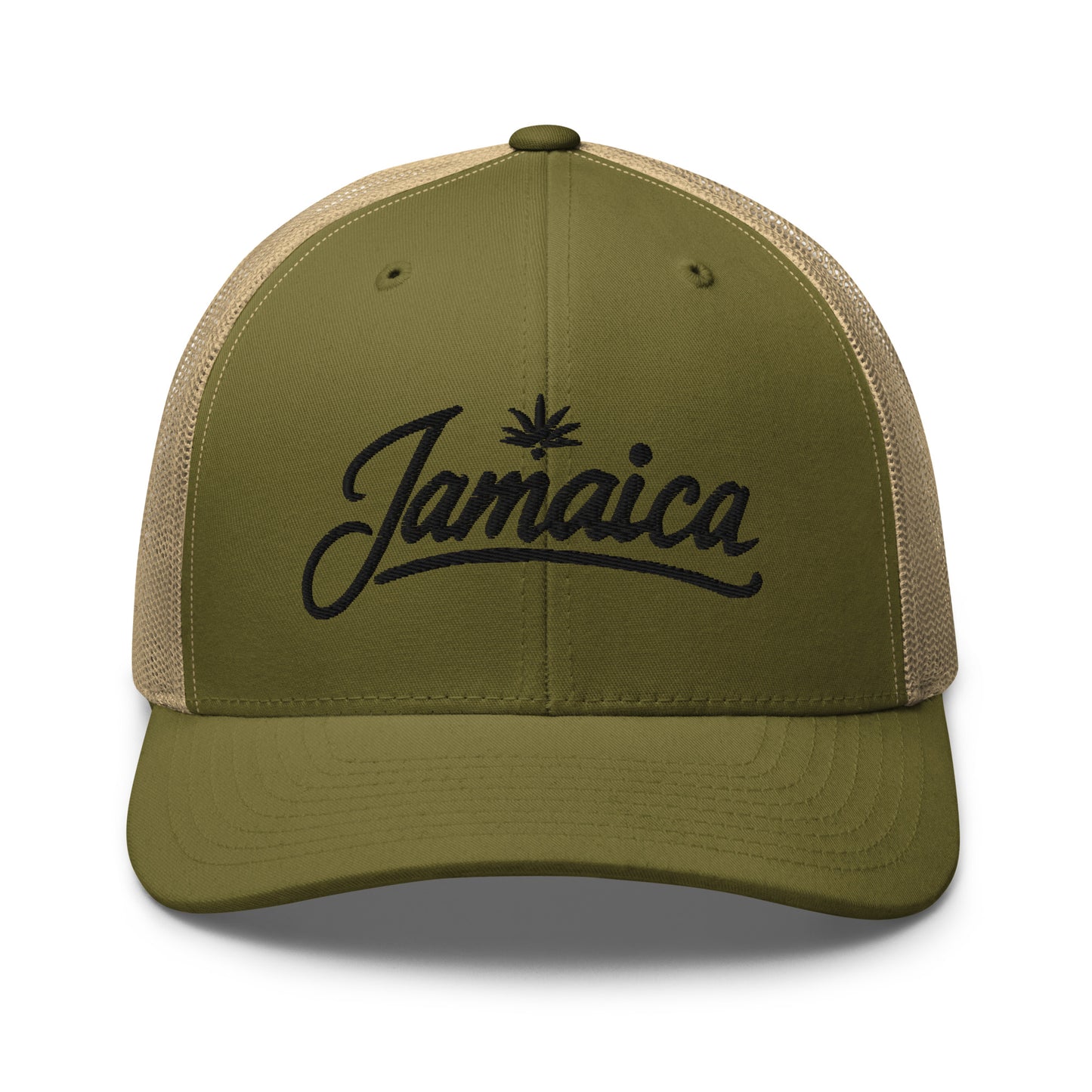 Embroidered 'Jamaica Vacation Celebration' Trucker Cap – Comfortable Sun Hat