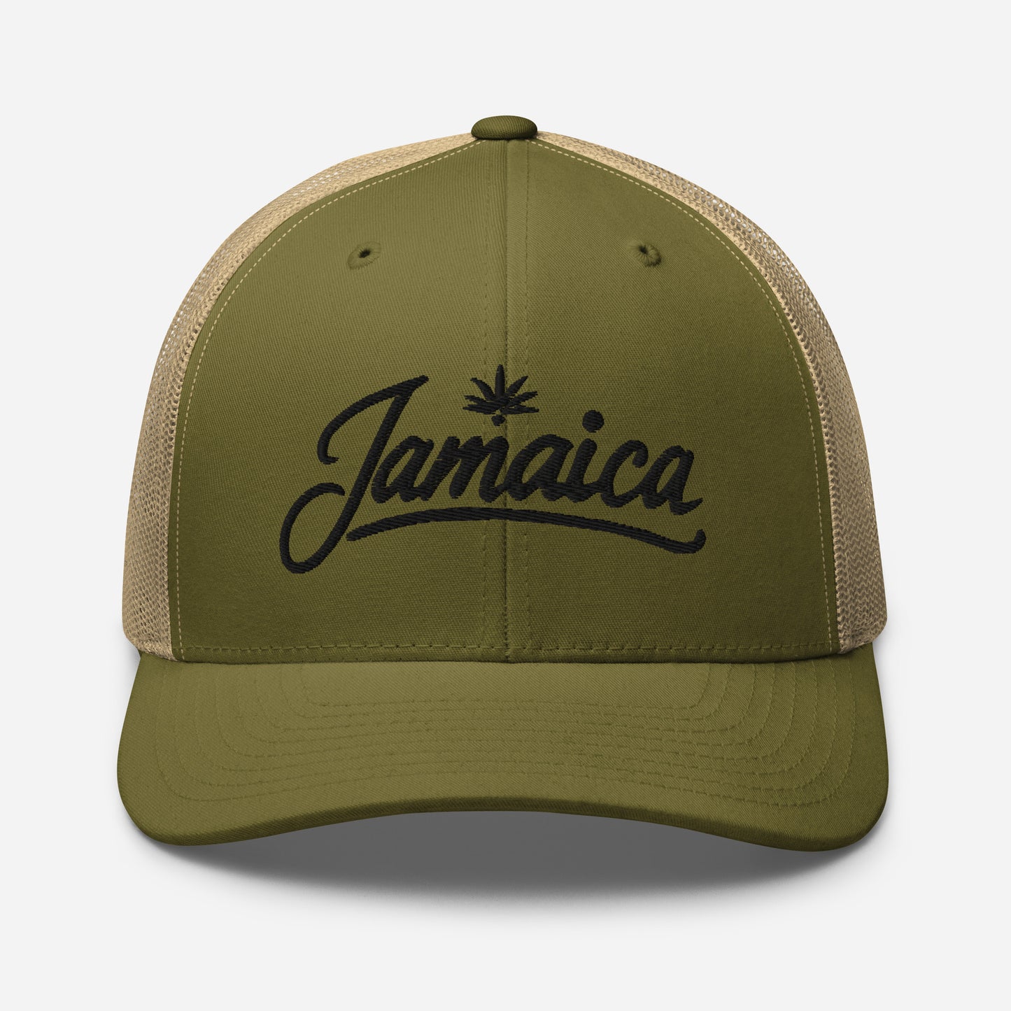 Embroidered 'Jamaica Vacation Celebration' Trucker Cap – Comfortable Sun Hat