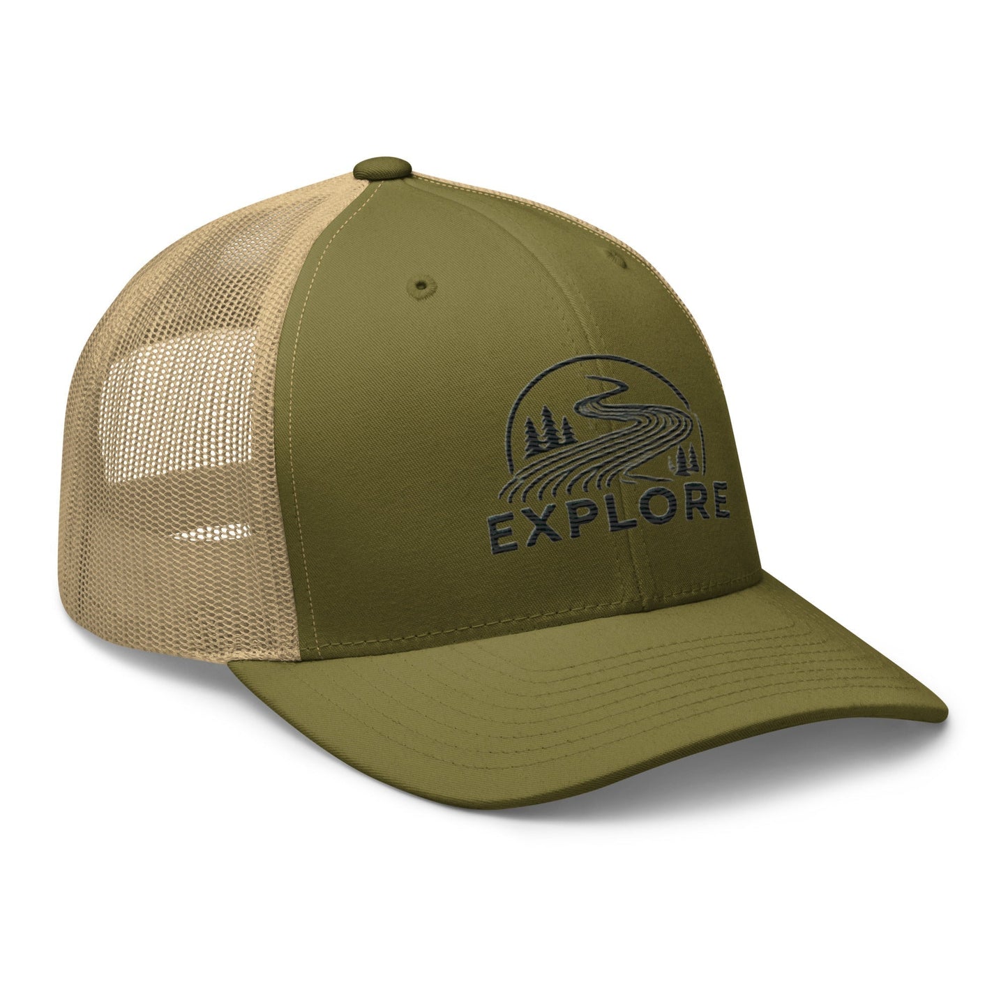 Embroidered Great Outdoors Trucker Cap