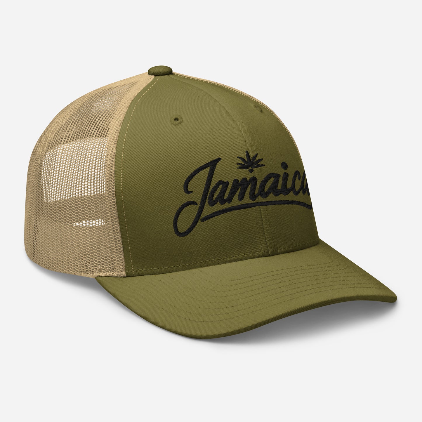 Embroidered 'Jamaica Vacation Celebration' Trucker Cap – Comfortable Sun Hat