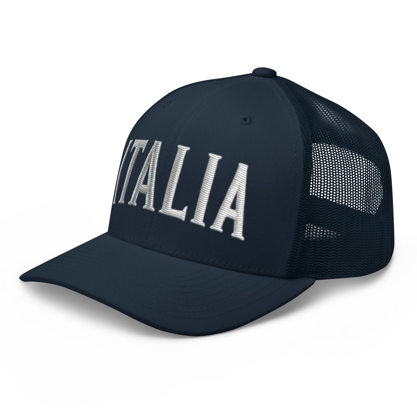 Embroidered Italy Hat – Stylish Trucker Cap for Every Day Italia Hat Vacation Destination