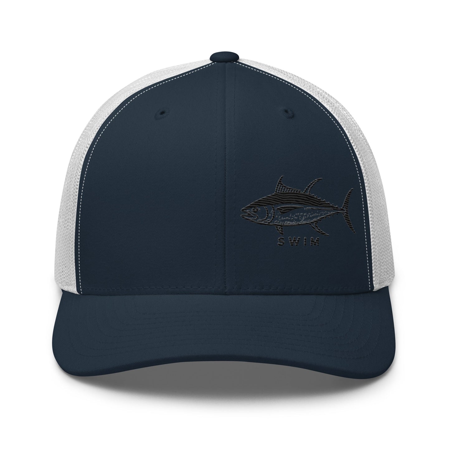 Yellowfin Tuna EmbroideredTrucker Cap