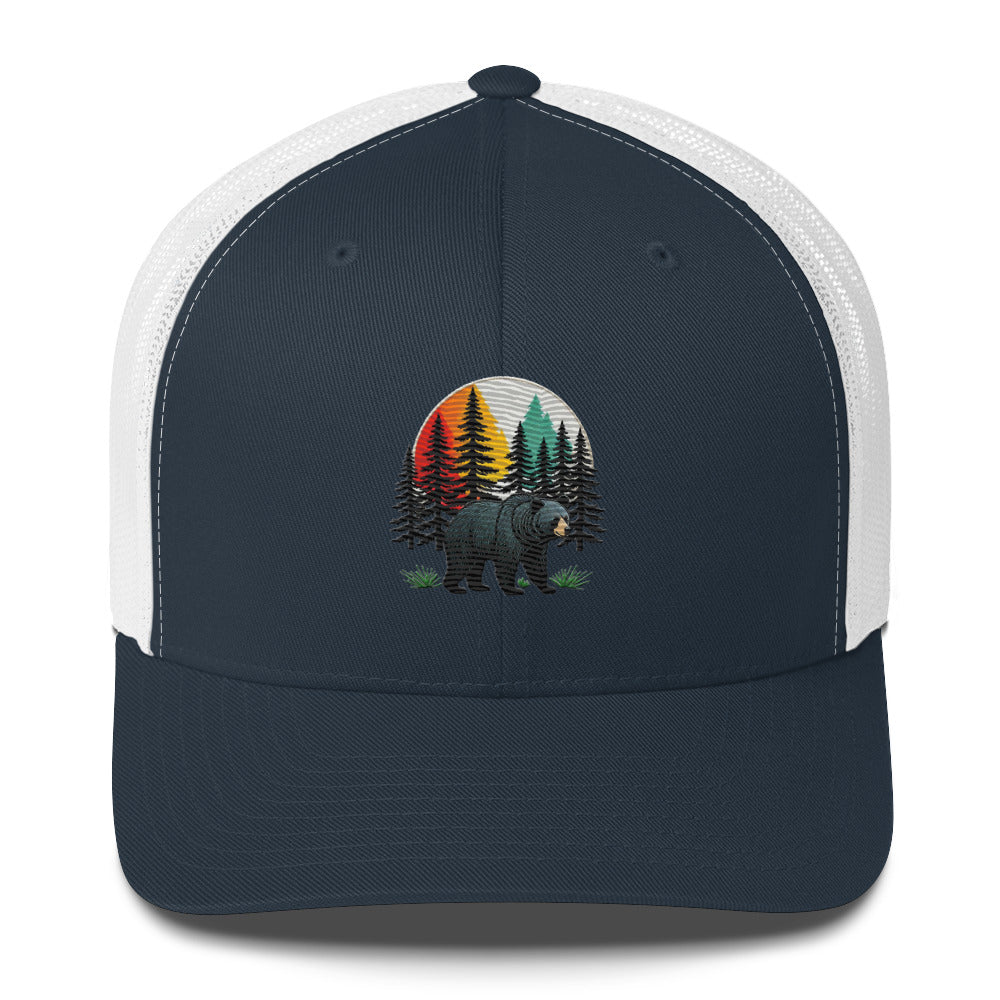 Forest Guardian Black Bear Trucker Cap