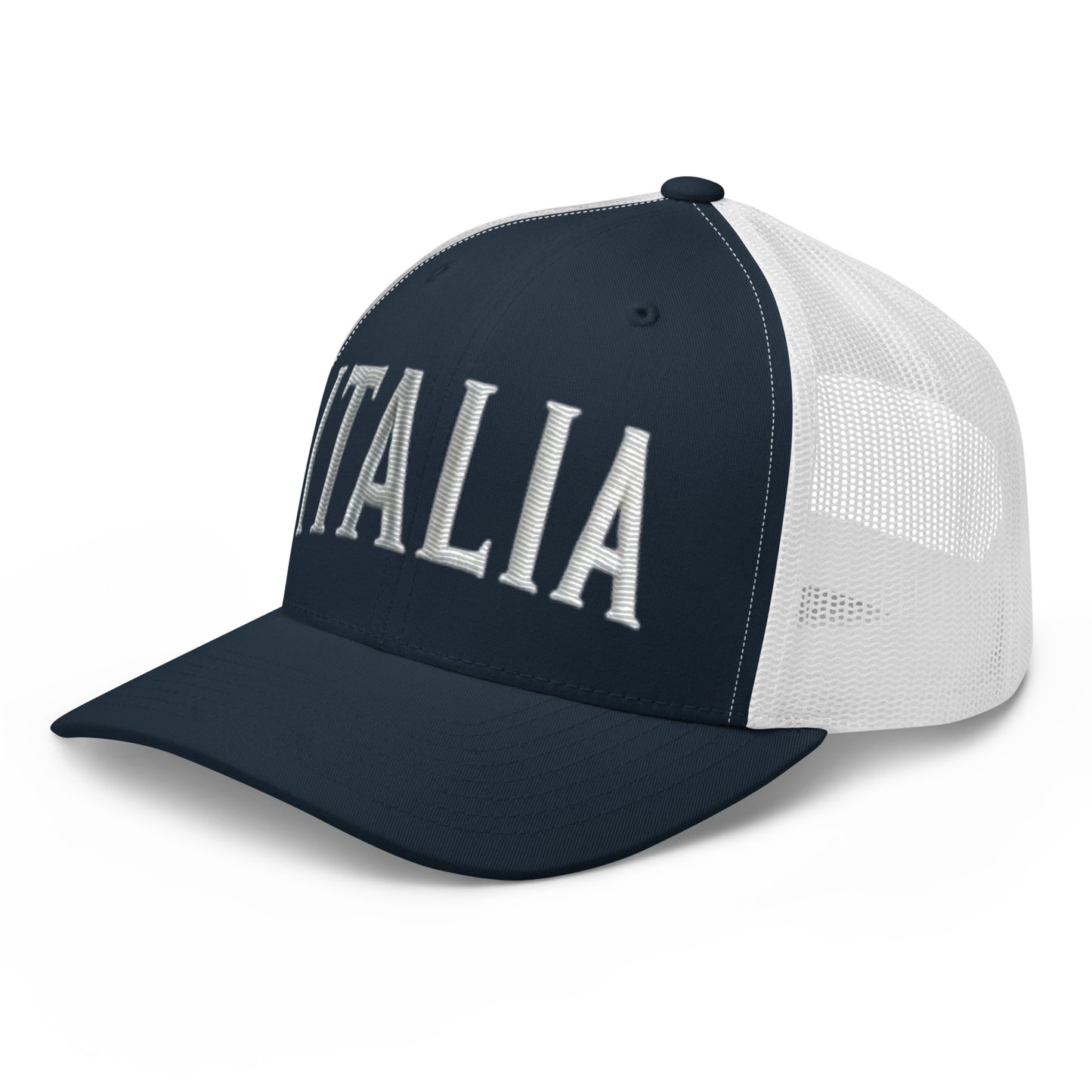 Embroidered Italy Hat – Stylish Trucker Cap for Every Day Italia Hat Vacation Destination