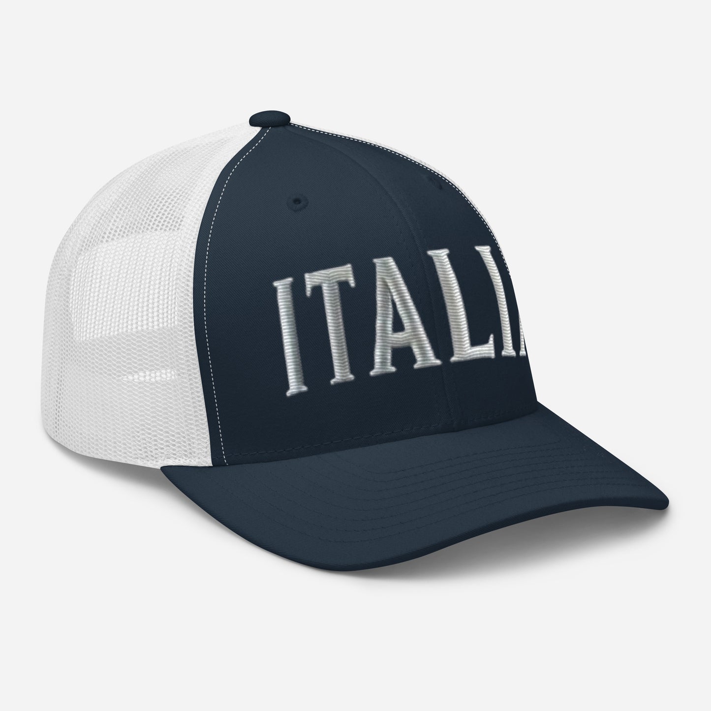 Embroidered Italy Hat – Stylish Trucker Cap for Every Day Italia Hat Vacation Destination