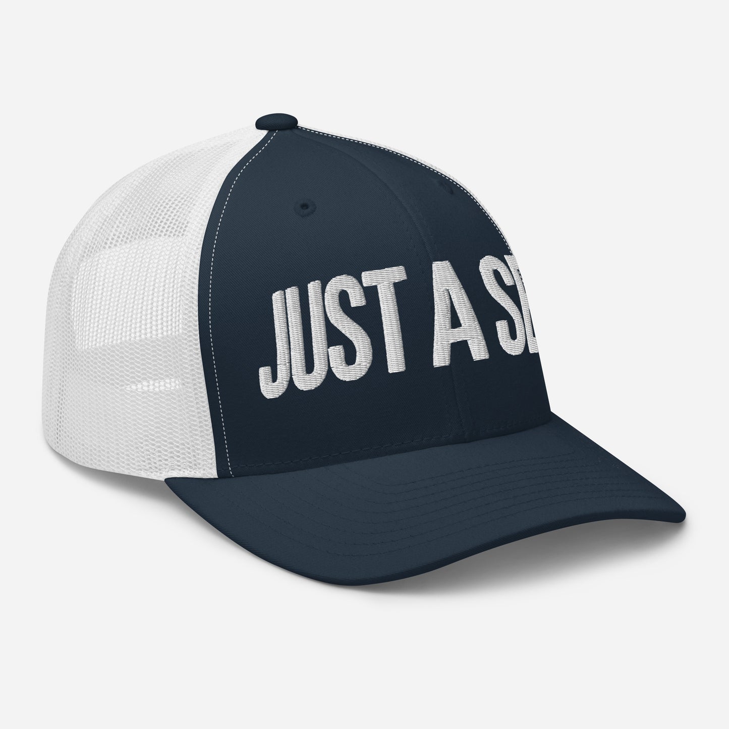 Embroidered "Just A Sec" Trucker Cap – Comfortable & Classic for Sunny Days