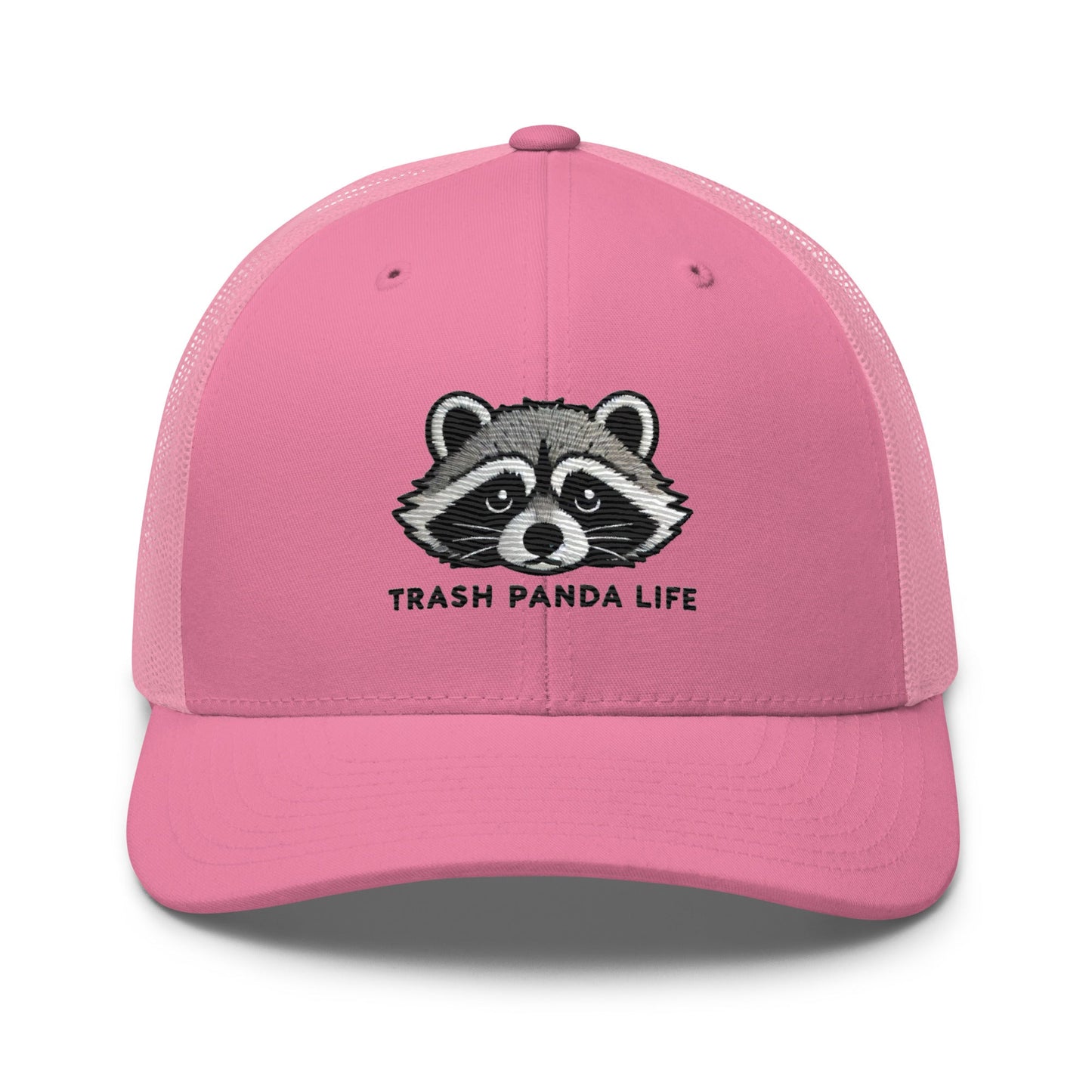 Embroidered Trash Panda Wildlife Humor Trucker Hat – Funny & Stylish