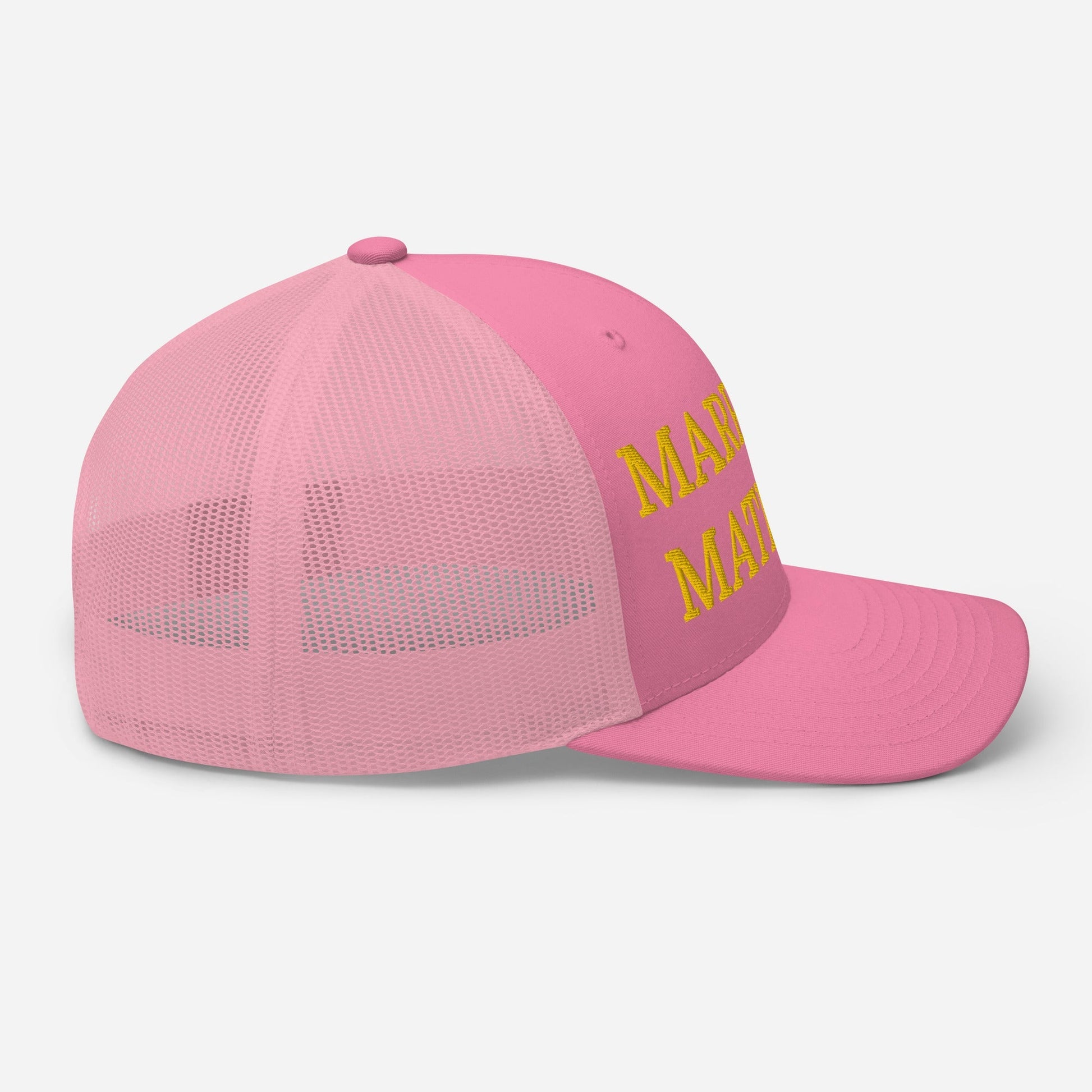 Marriage Material Embroidered Trucker Cap