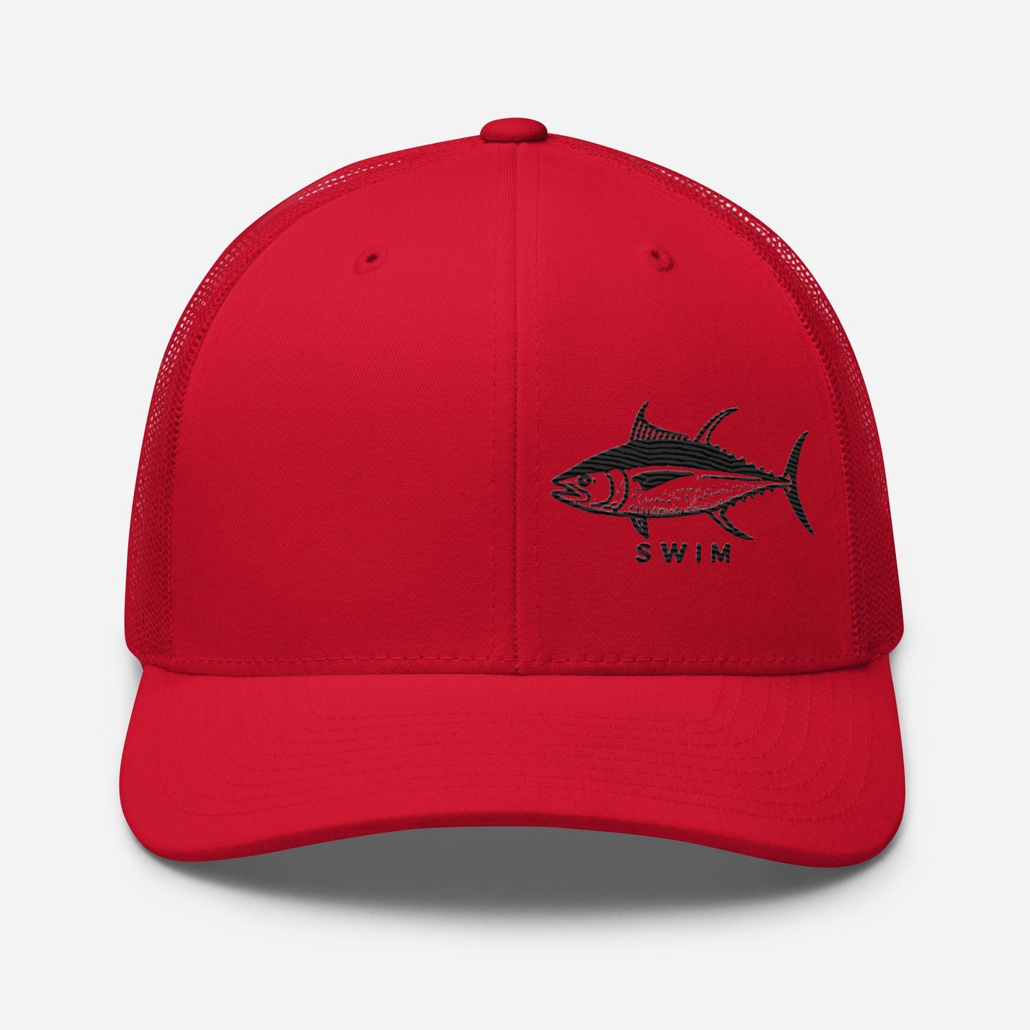 Yellowfin Tuna EmbroideredTrucker Cap