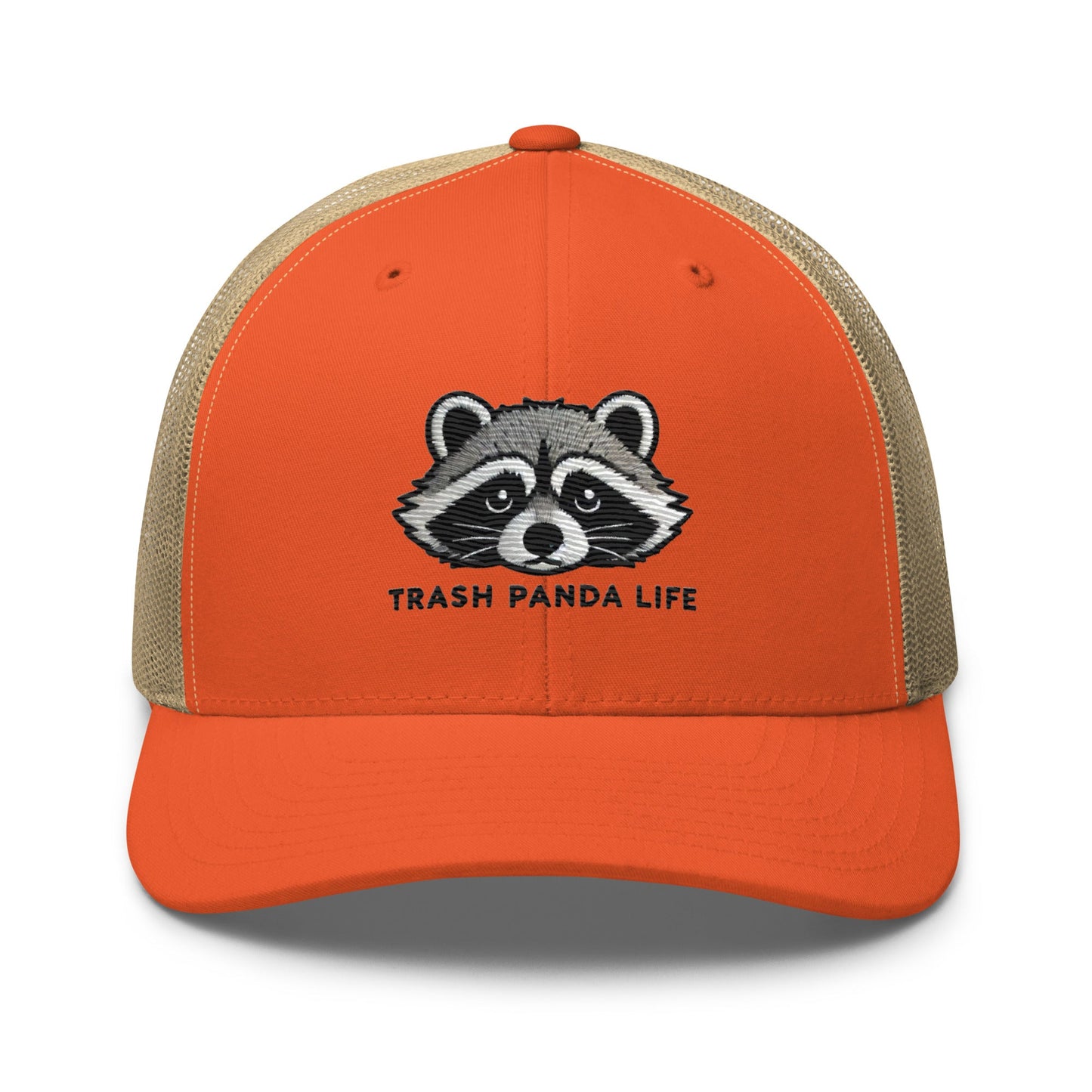 Embroidered Trash Panda Wildlife Humor Trucker Hat – Funny & Stylish