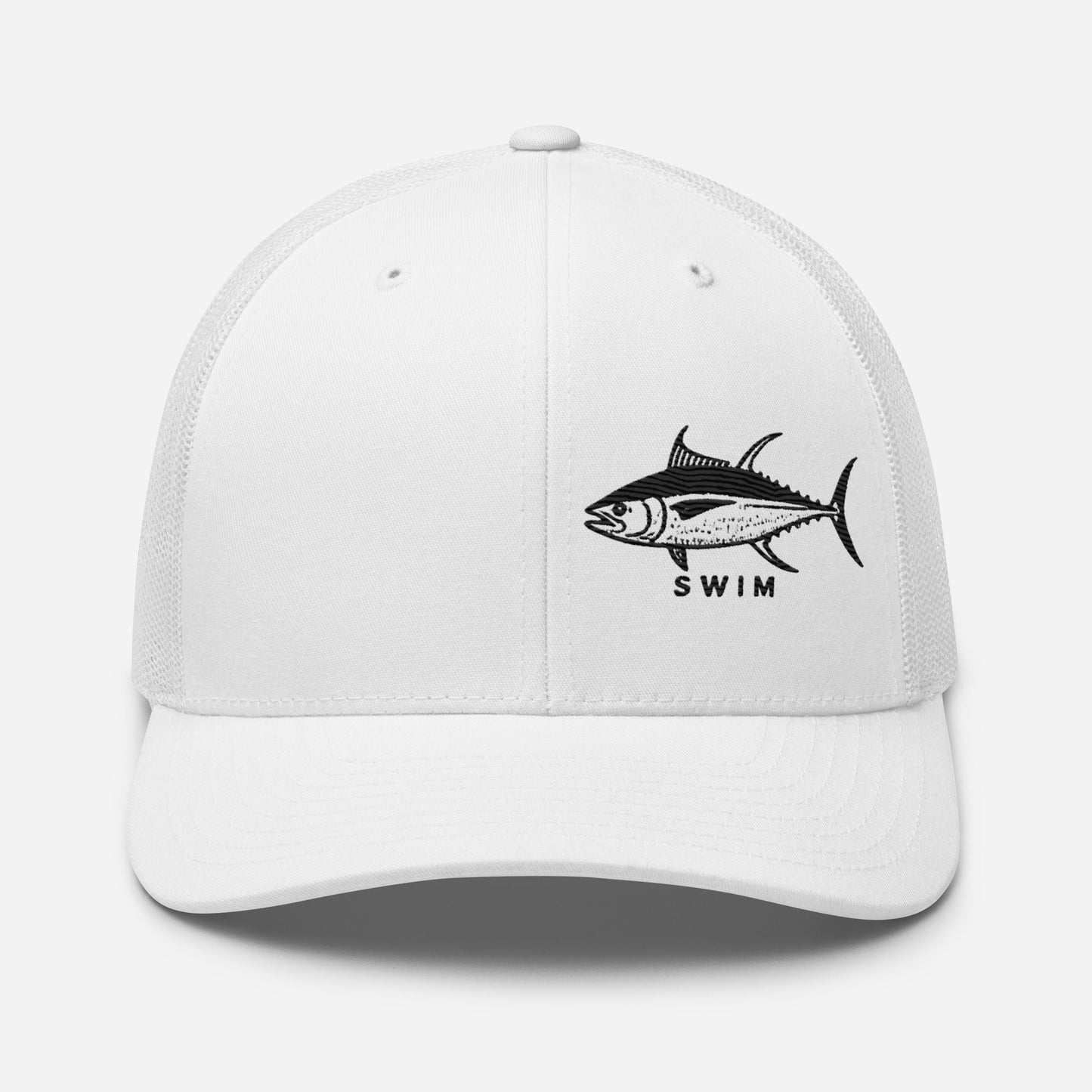 Yellowfin Tuna EmbroideredTrucker Cap