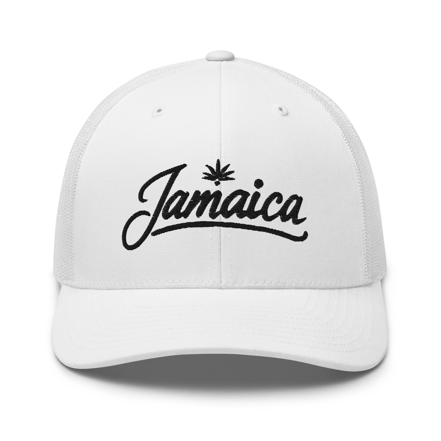 Embroidered 'Jamaica Vacation Celebration' Trucker Cap – Comfortable Sun Hat