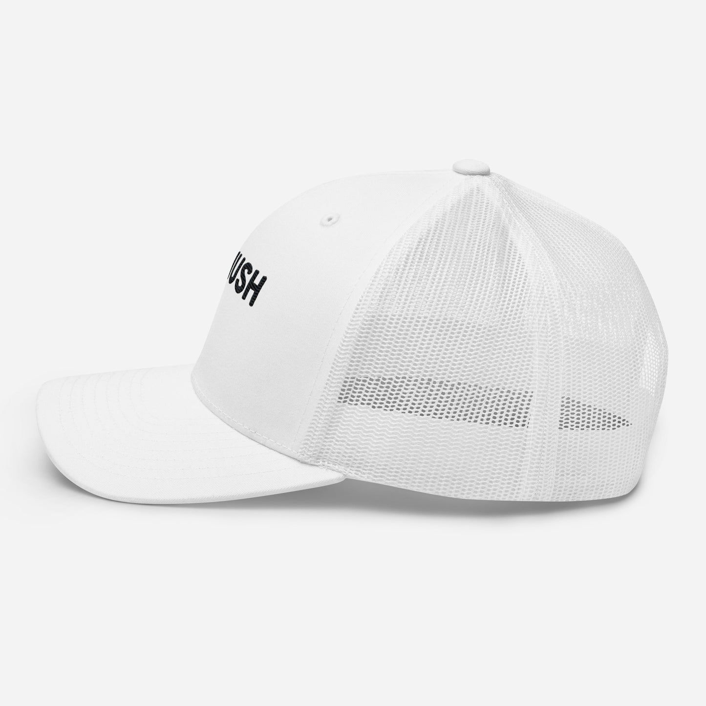 Hush Embroidered Trucker Cap – Comfortable Mesh Back Hat for Every Day Trending Hat