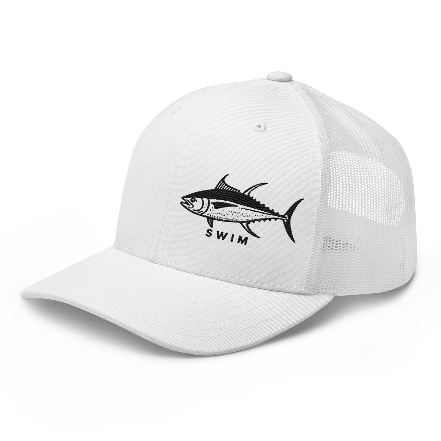 Yellowfin Tuna EmbroideredTrucker Cap