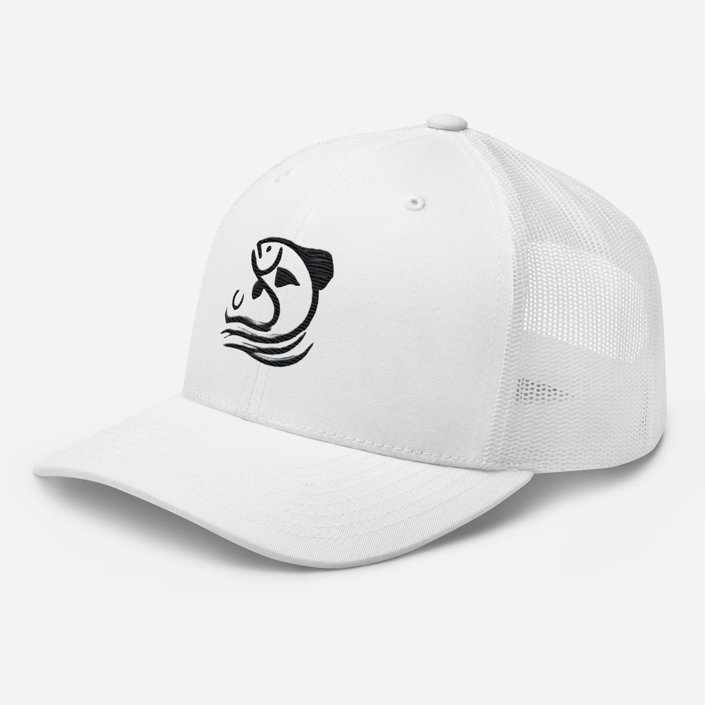 Minimalist Graphic Cast Away Fishing Trucker Cap