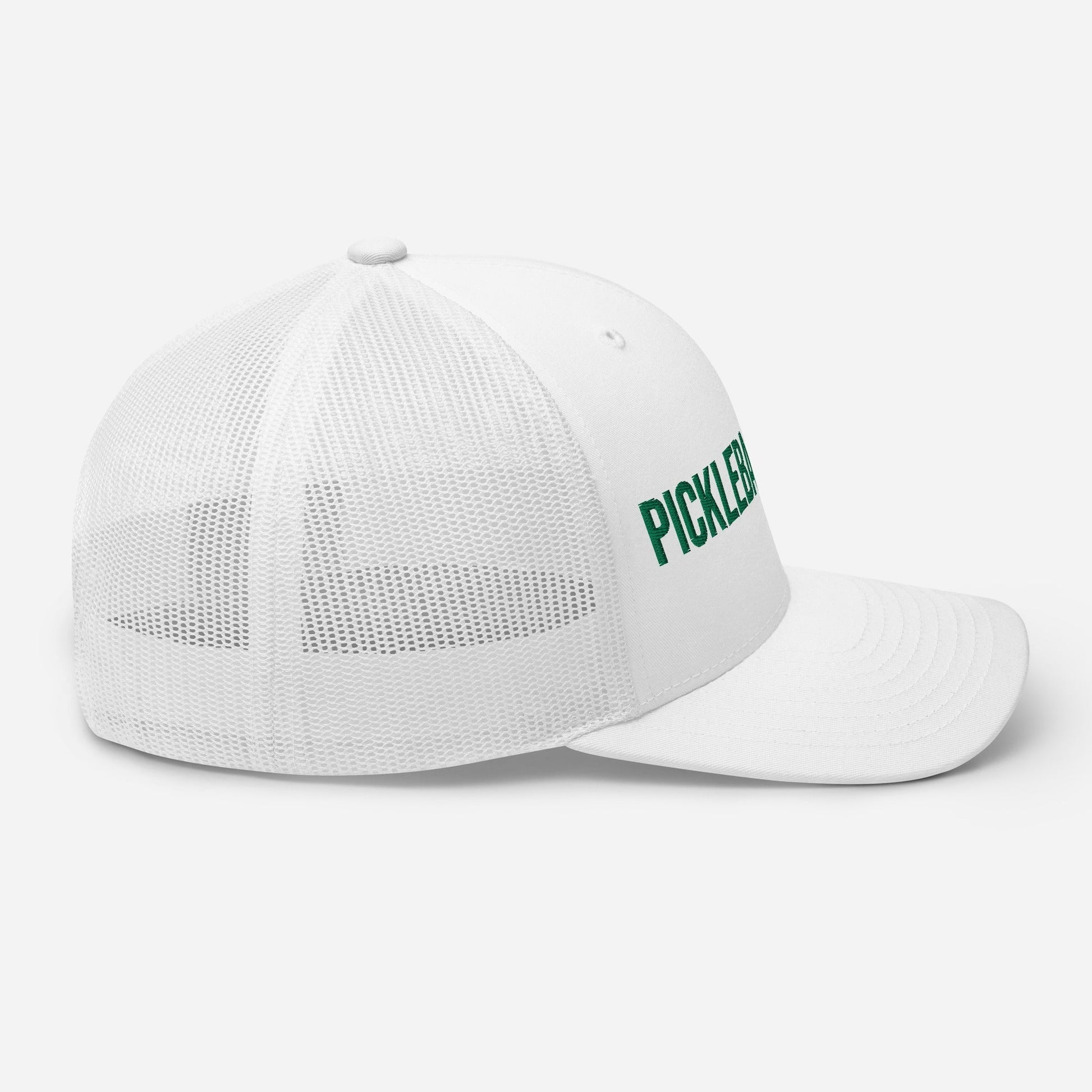 Pickleball Junkie Embroidered Trucker Cap