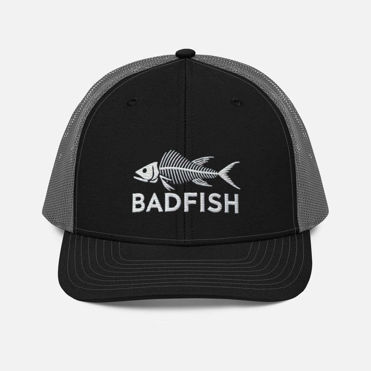 Badfish Embroidered Trucker Cap – Stylish & Comfortable Snapback Hat Fishing Hat