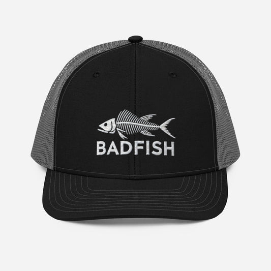 Badfish Embroidered Trucker Cap – Stylish & Comfortable Snapback Hat Fishing Hat