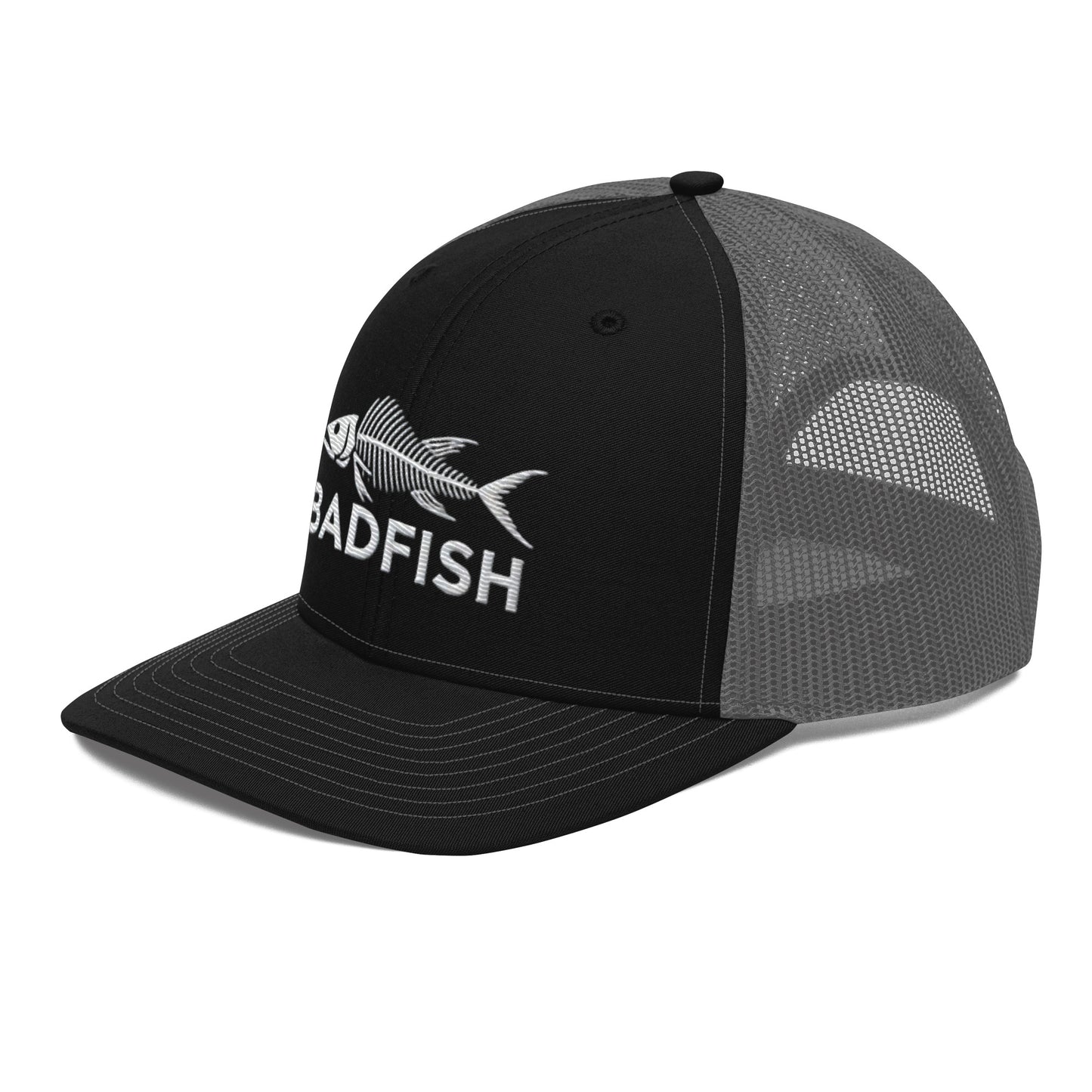 Badfish Embroidered Trucker Cap – Stylish & Comfortable Snapback Hat Fishing Hat