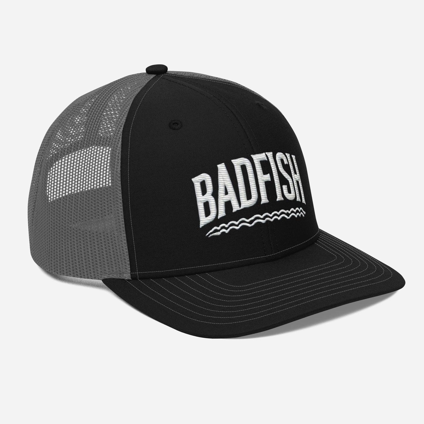 Badfish Embroidered Trucker Cap – Stylish & Comfortable Snapback Hat Fishing Hat