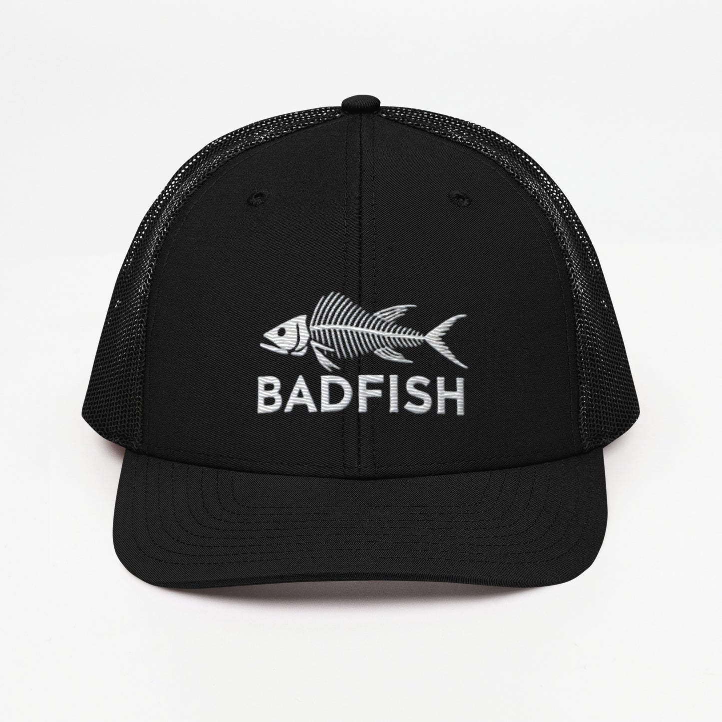 Badfish Embroidered Trucker Cap – Stylish & Comfortable Snapback Hat Fishing Hat