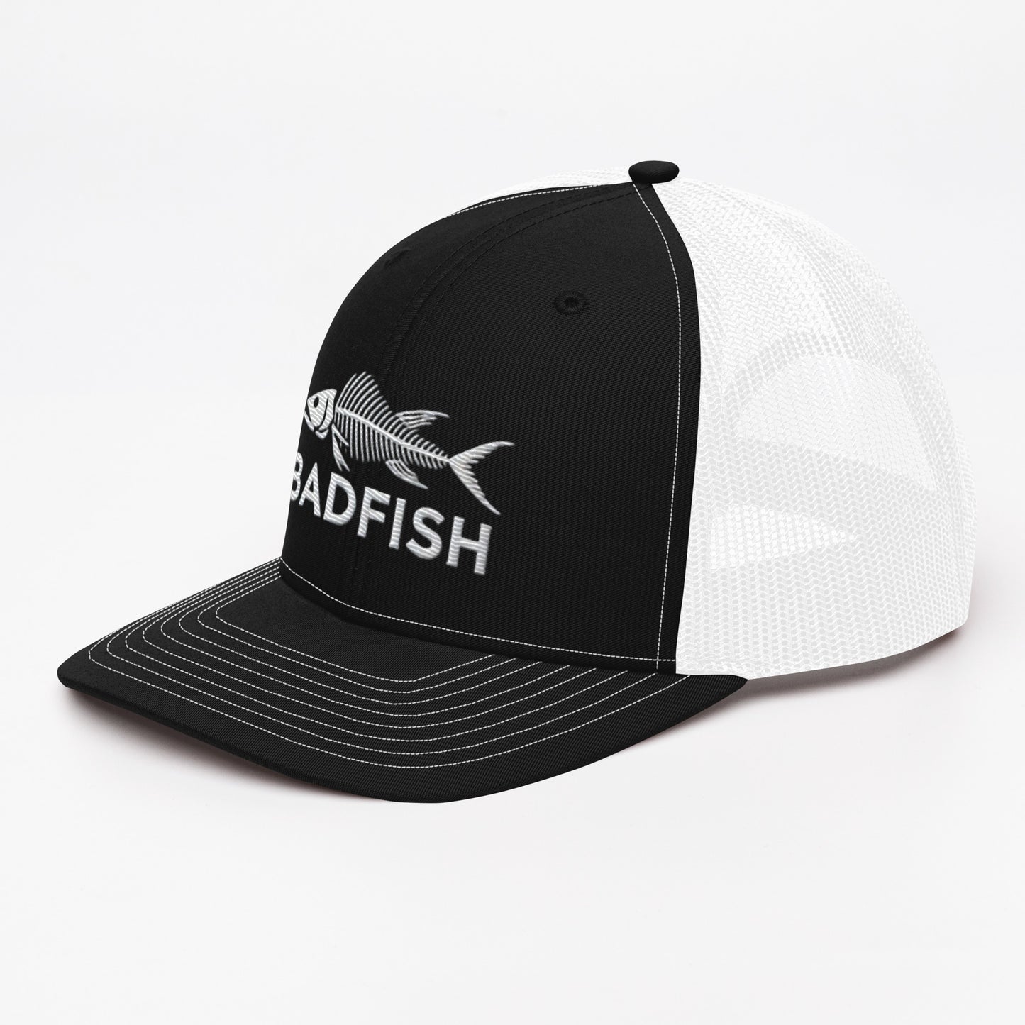 Badfish Embroidered Trucker Cap – Stylish & Comfortable Snapback Hat Fishing Hat