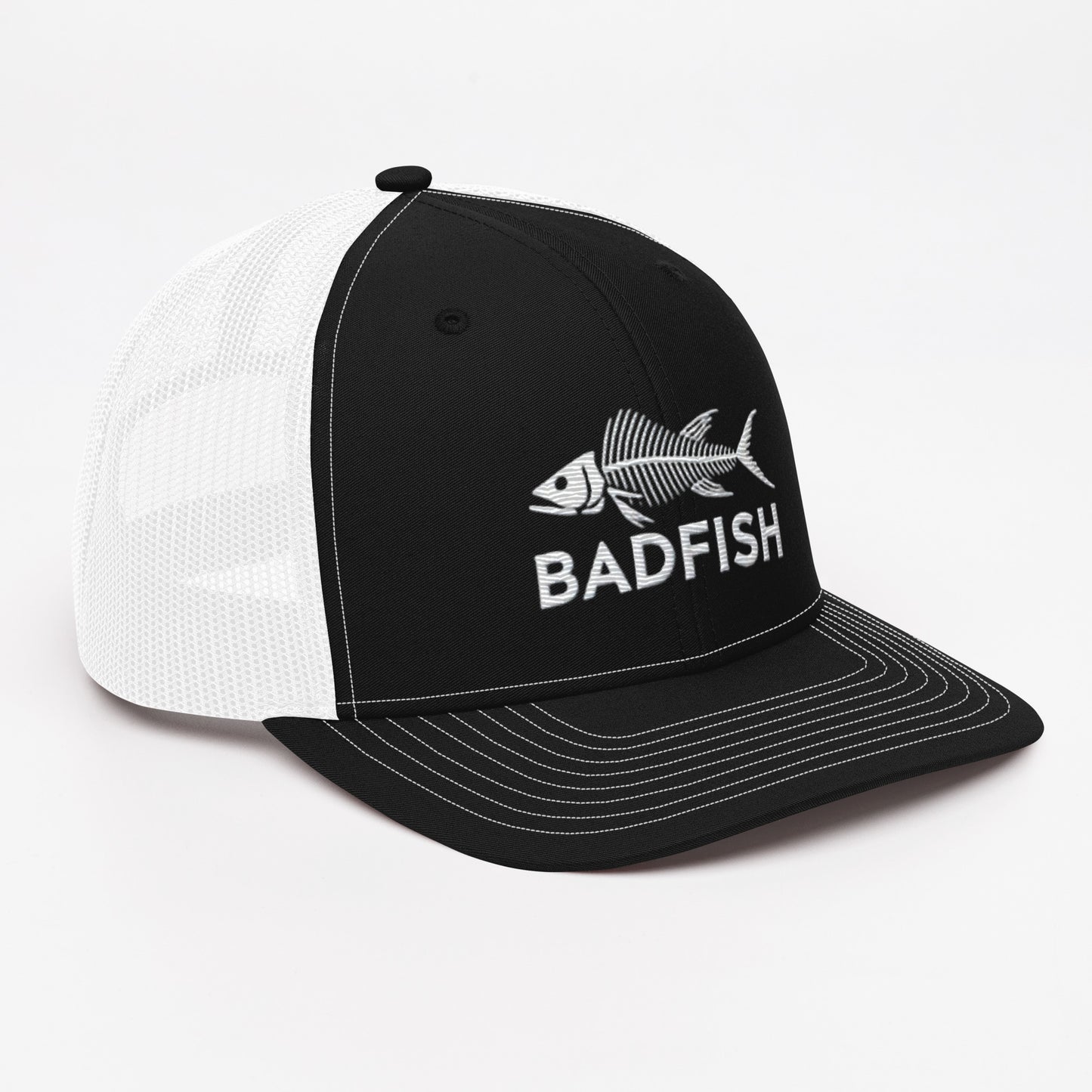 Badfish Embroidered Trucker Cap – Stylish & Comfortable Snapback Hat Fishing Hat