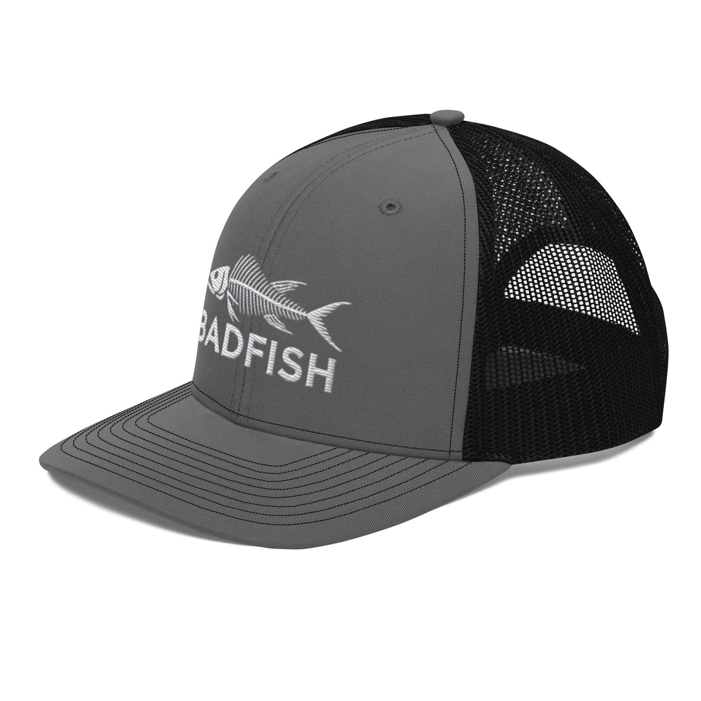 Badfish Embroidered Trucker Cap – Stylish & Comfortable Snapback Hat Fishing Hat