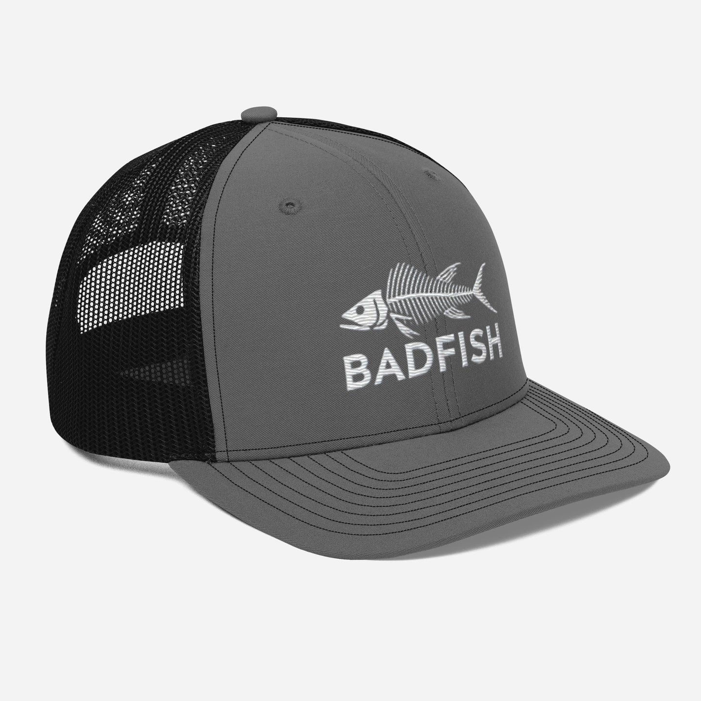 Badfish Embroidered Trucker Cap – Stylish & Comfortable Snapback Hat Fishing Hat