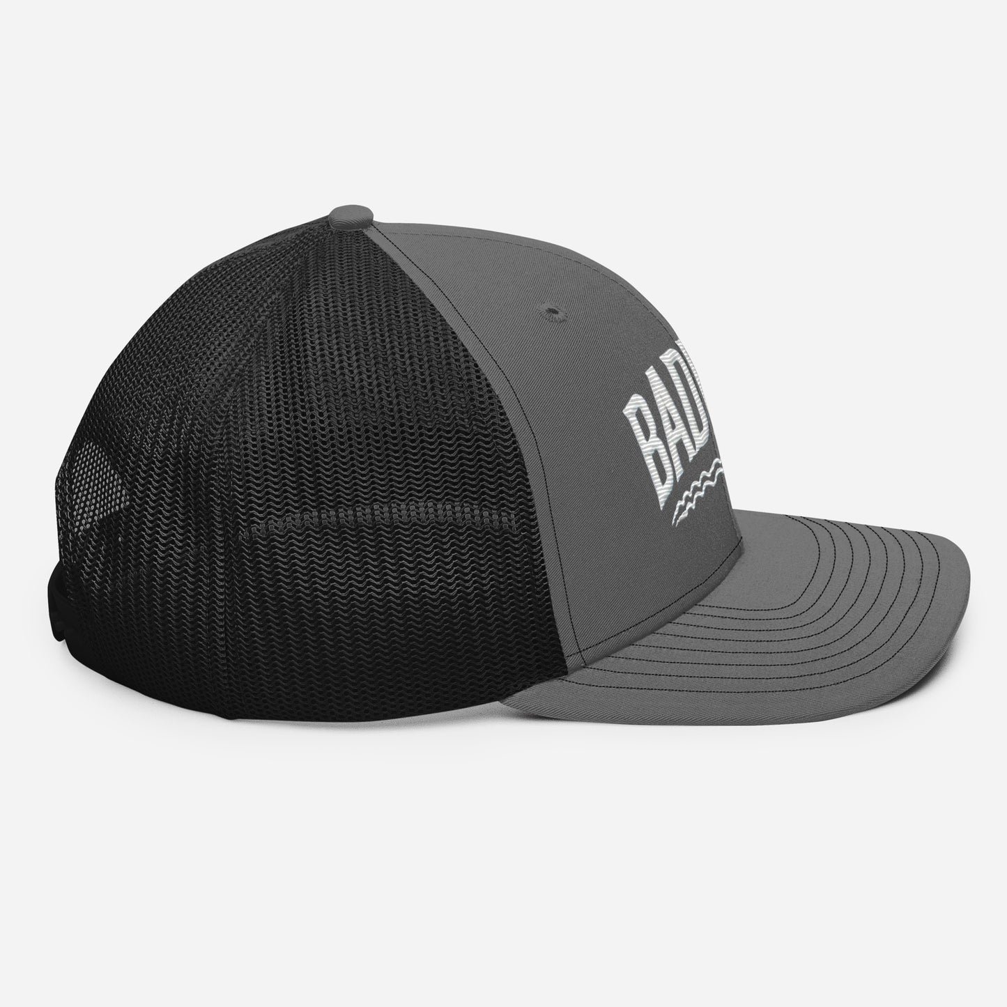 Badfish Embroidered Trucker Cap – Stylish & Comfortable Snapback Hat Fishing Hat