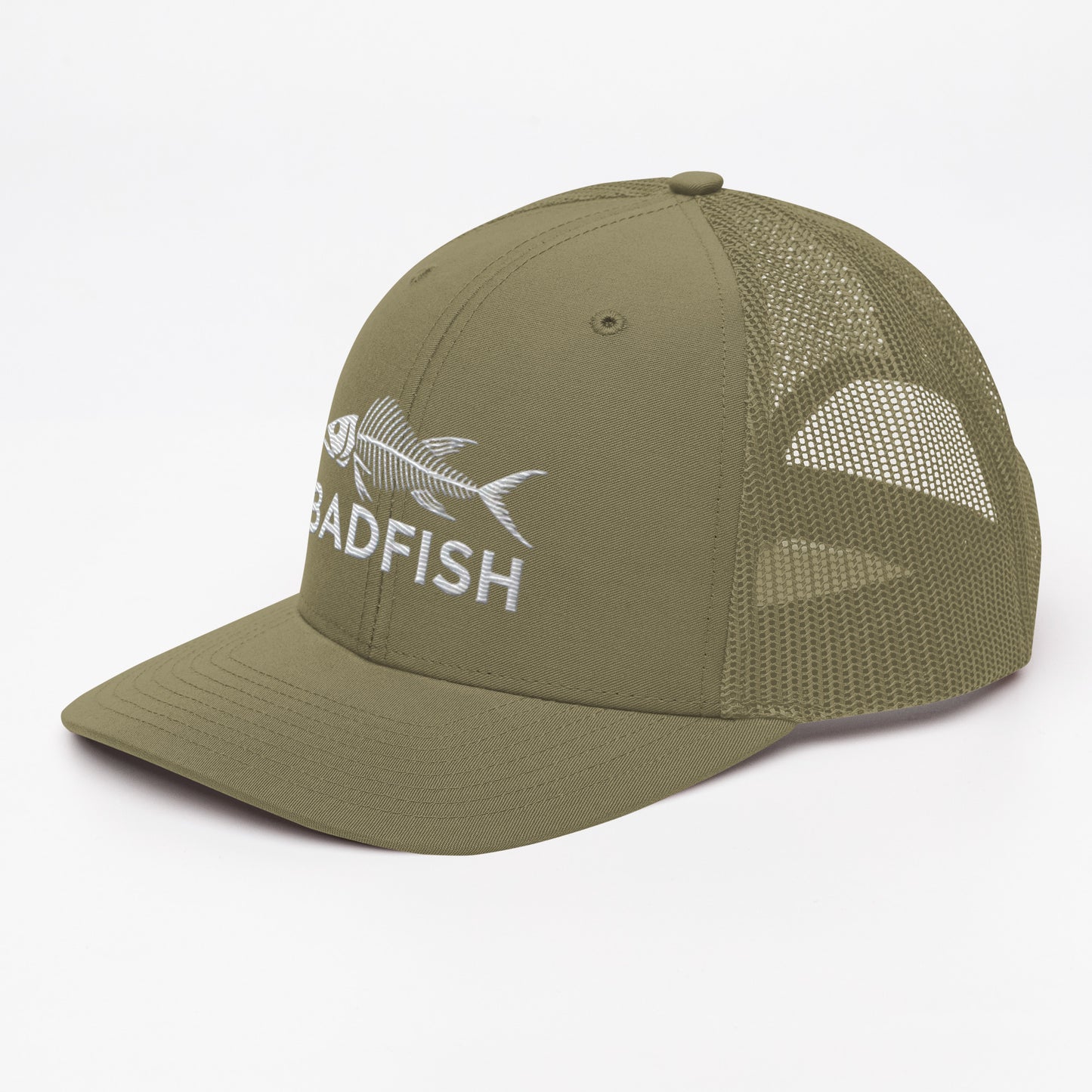 Badfish Embroidered Trucker Cap – Stylish & Comfortable Snapback Hat Fishing Hat