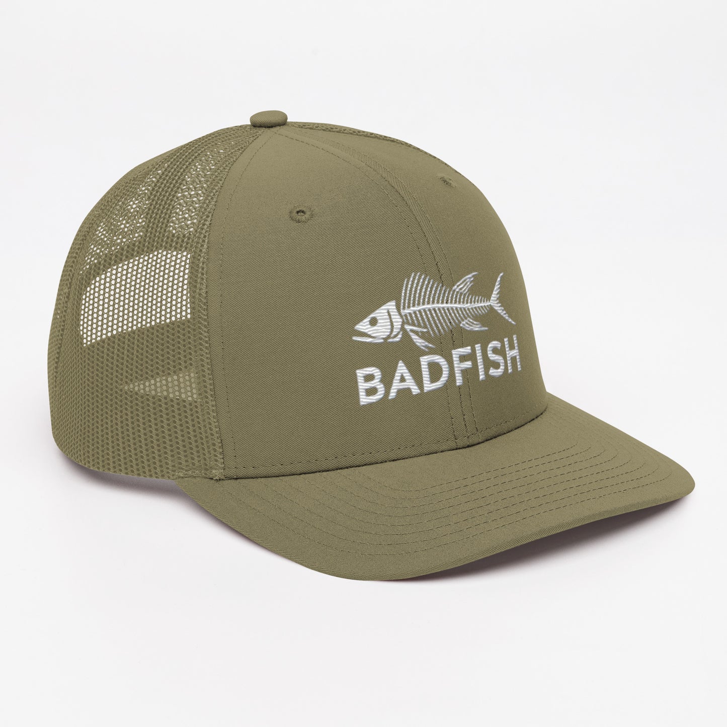 Badfish Embroidered Trucker Cap – Stylish & Comfortable Snapback Hat Fishing Hat