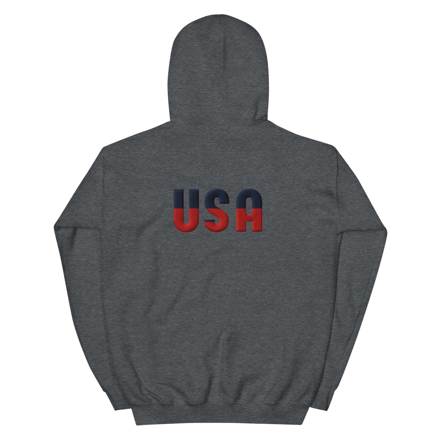 Patriotic Side USA Unisex Hoodie