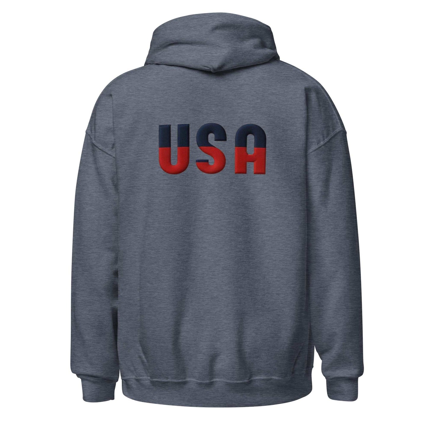 Patriotic Side USA Unisex Hoodie