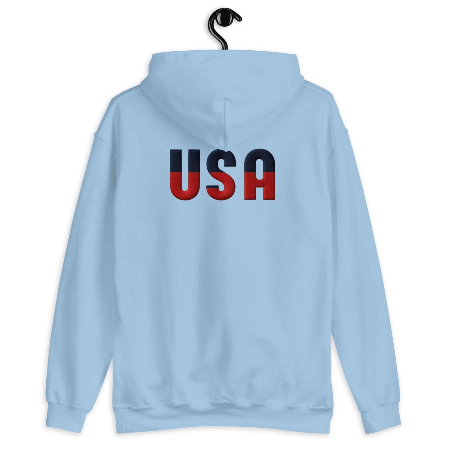 Patriotic Side USA Unisex Hoodie