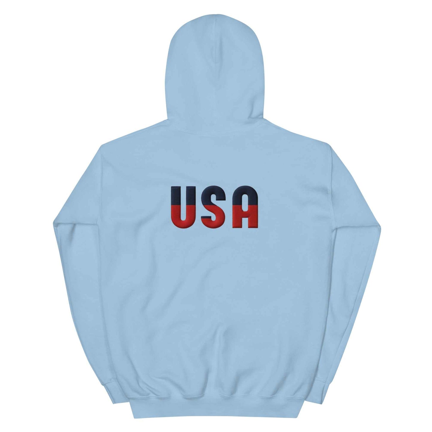 Patriotic Side USA Unisex Hoodie